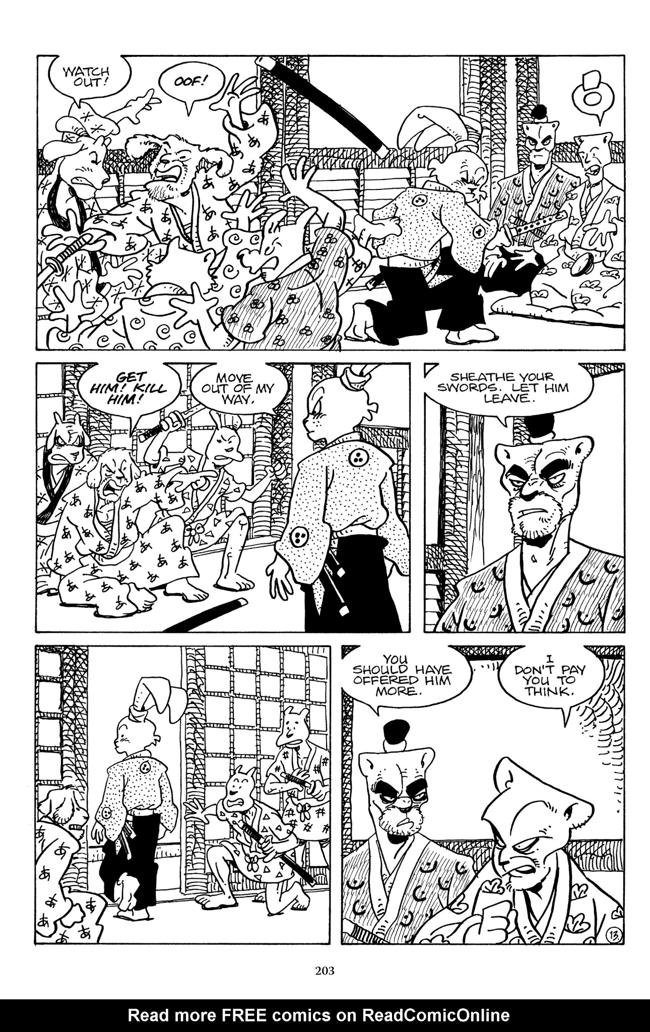 Read online The Usagi Yojimbo Saga comic -  Issue # TPB 7 - 198