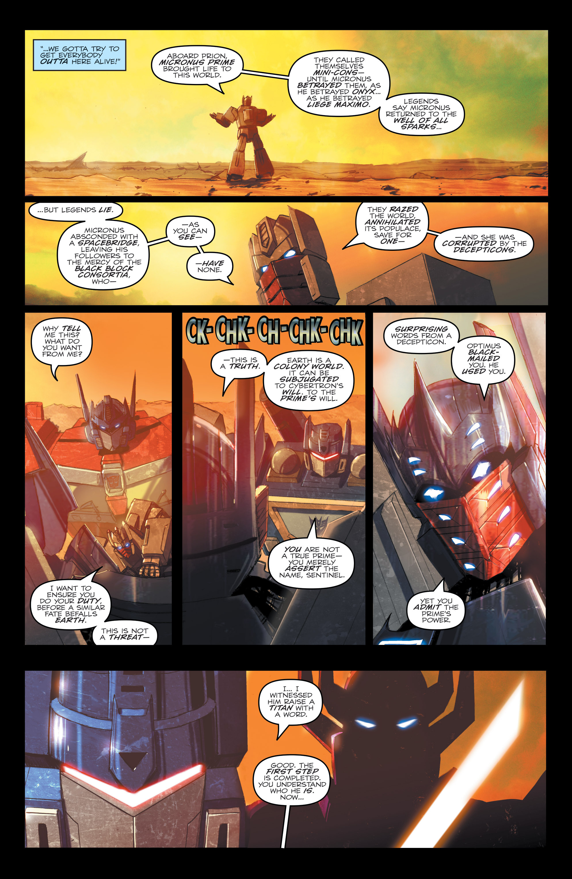 Read online The Transformers (2014) comic -  Issue #57 - 12