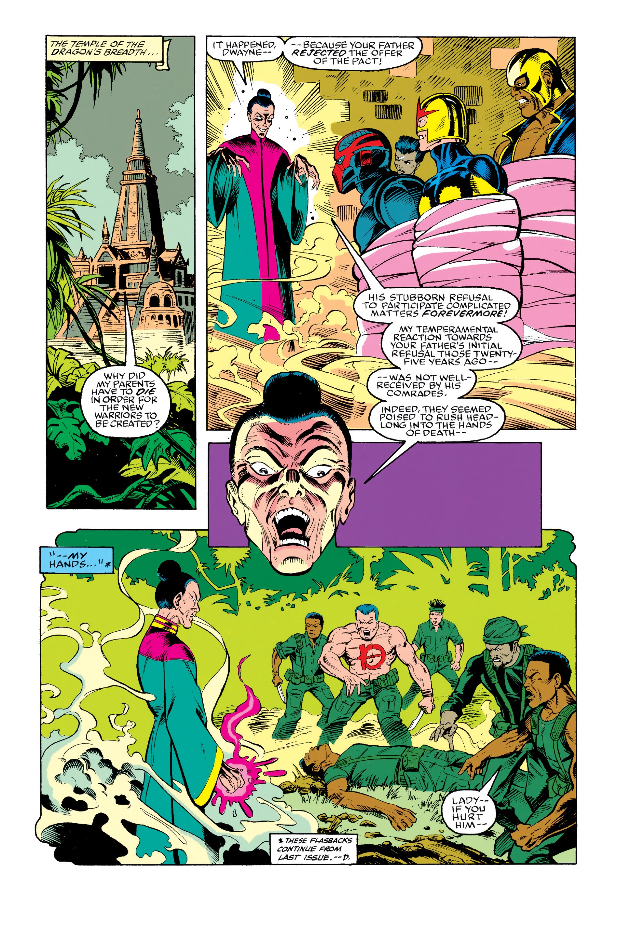 Read online The New Warriors comic -  Issue #24 - 12