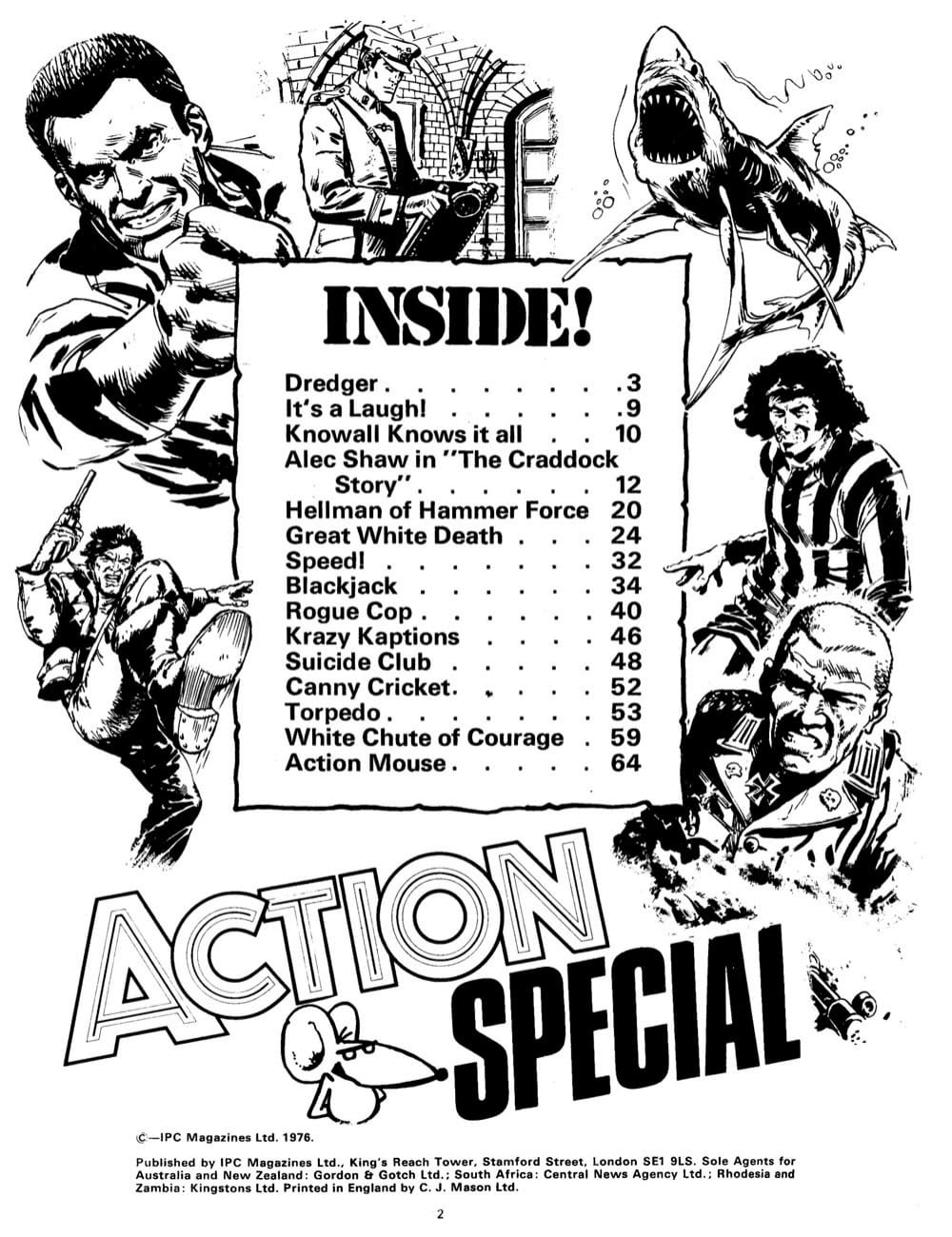Read online Action (1976) comic -  Issue # _Special 1976 - 2