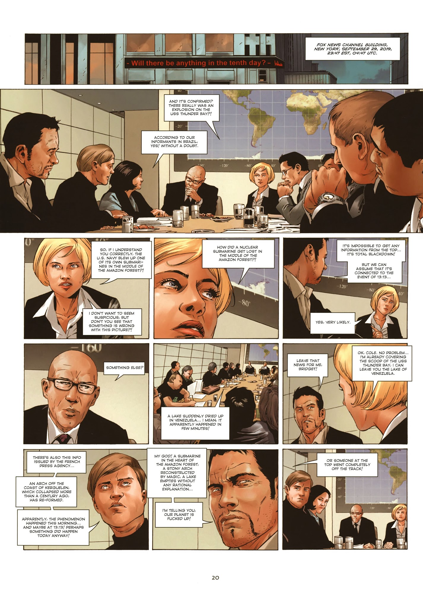 Read online Prometheus comic -  Issue #7 - 21