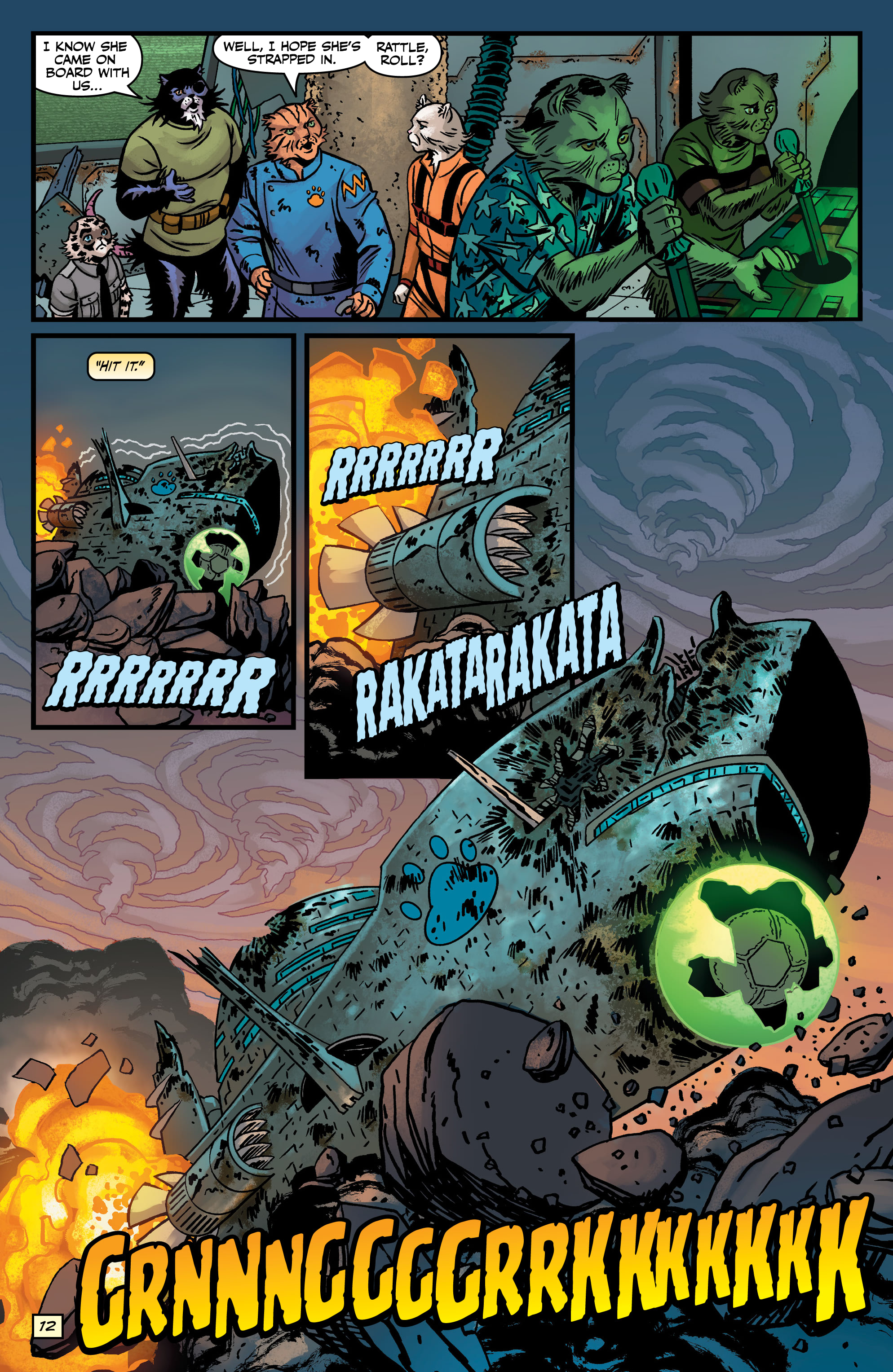 Read online Captain Ginger Season 2 comic -  Issue #6 - 14