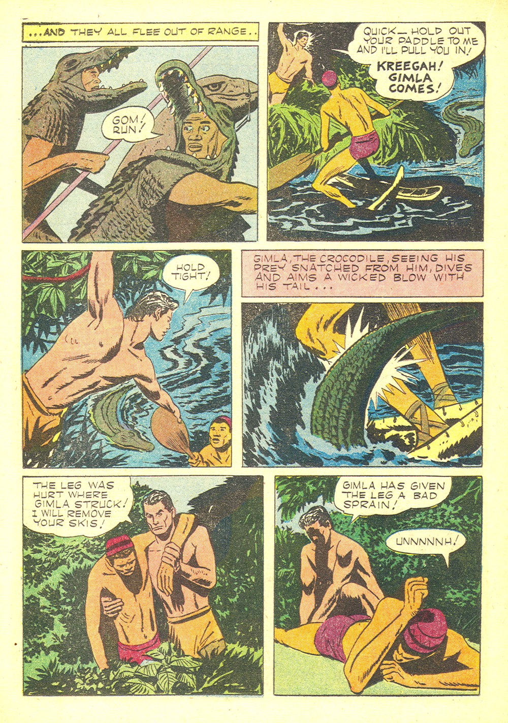 Read online Tarzan (1948) comic -  Issue #77 - 20