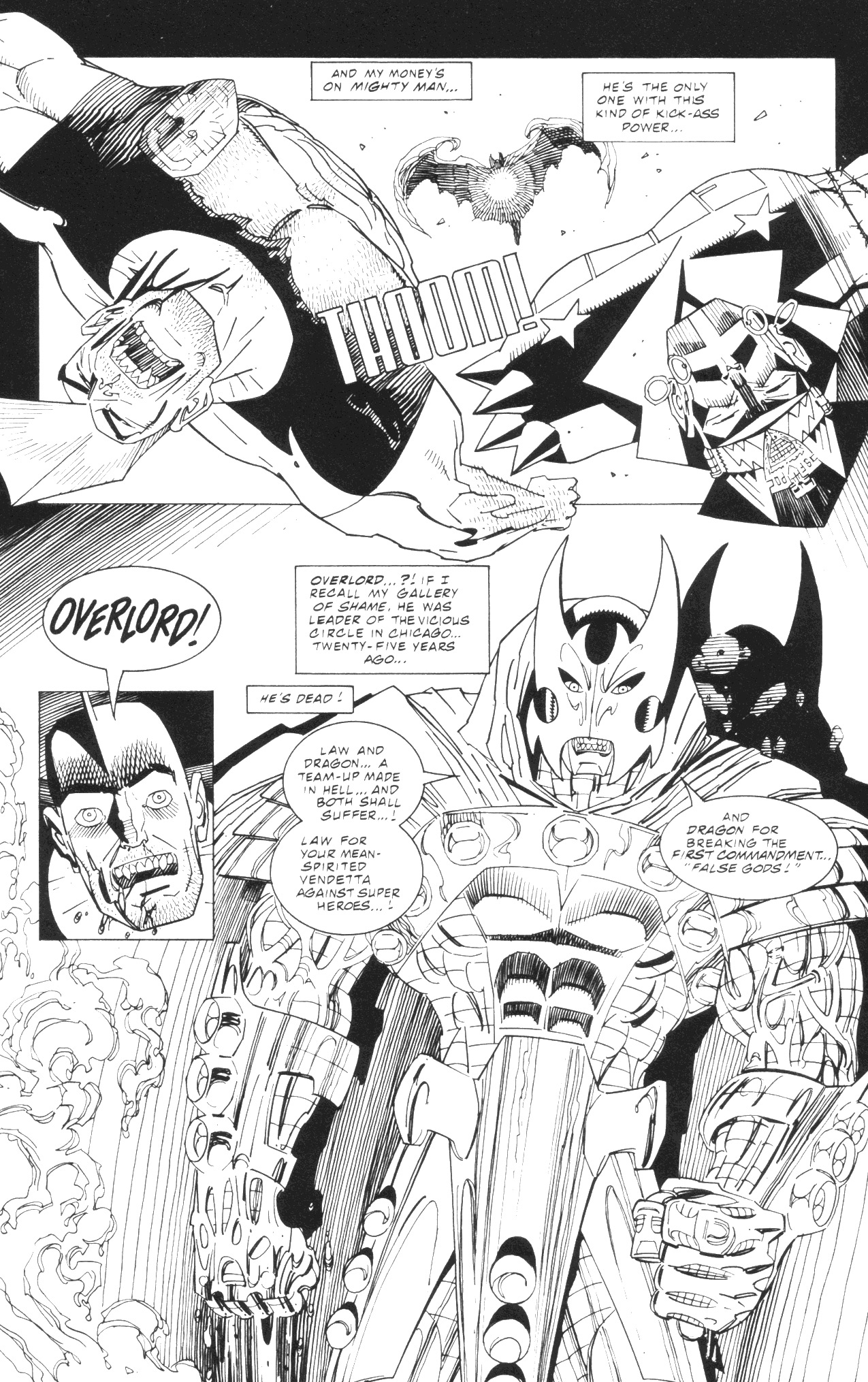 Read online The Savage Dragon: Marshal Law comic -  Issue #2 - 4