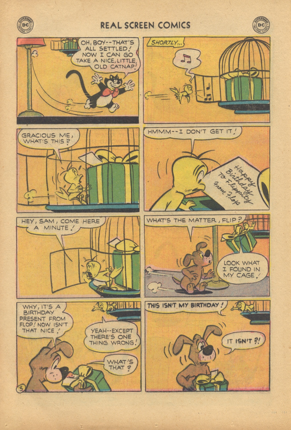 Read online Real Screen Comics comic -  Issue #87 - 12