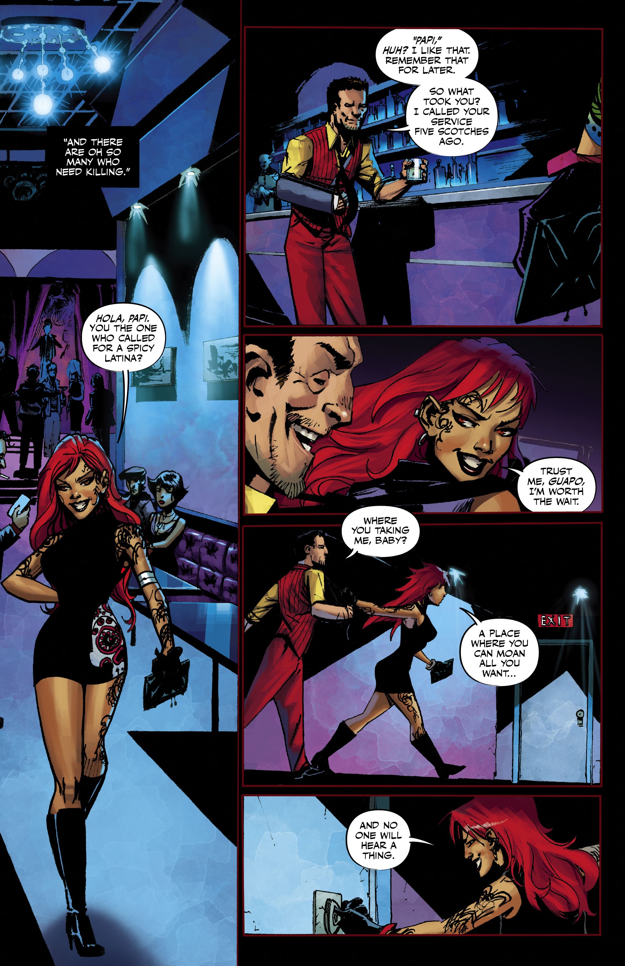 Read online La Muerta: Retribution comic -  Issue #1 - 6