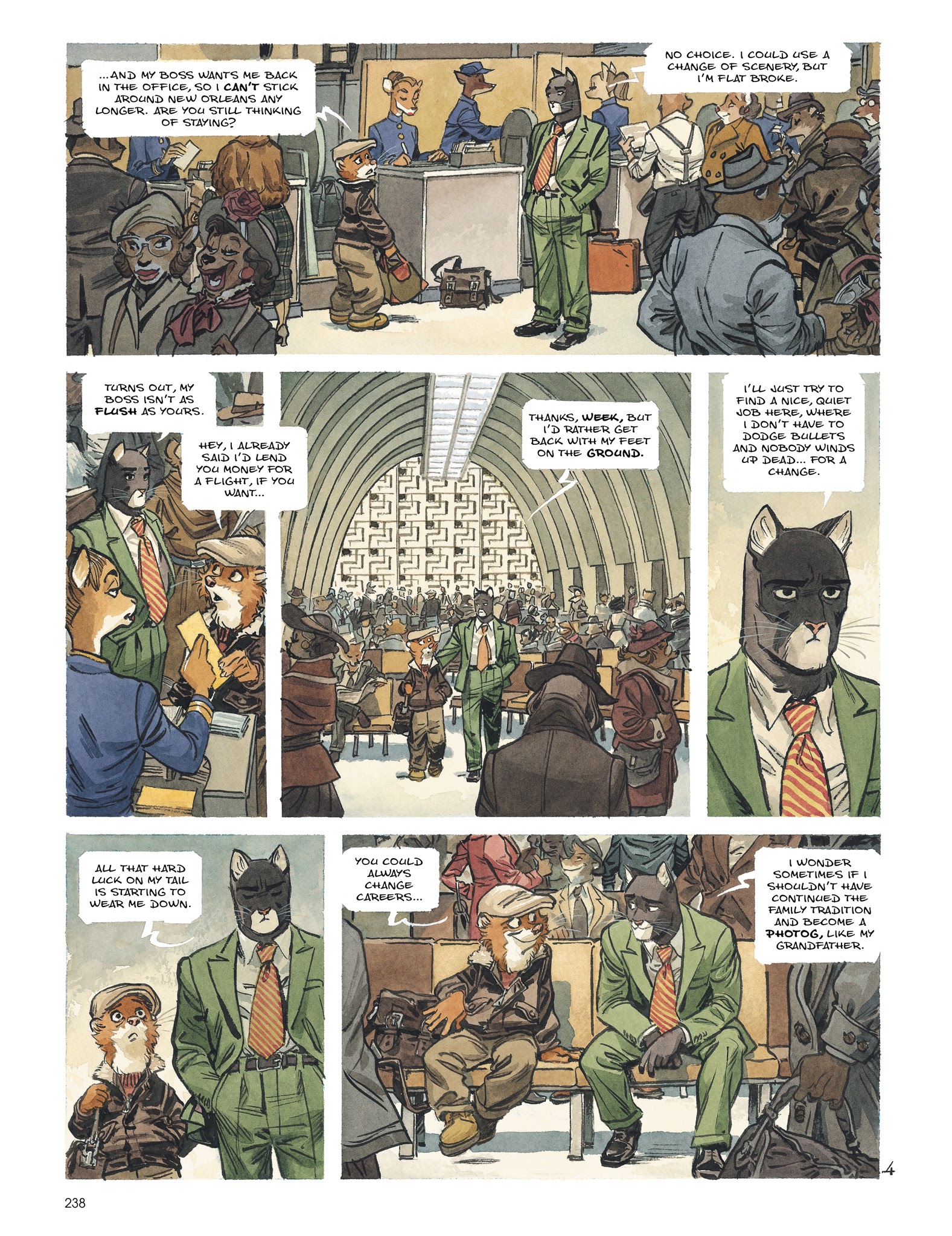 Read online Blacksad: The Collected Stories comic -  Issue # TPB (Part 3) - 40