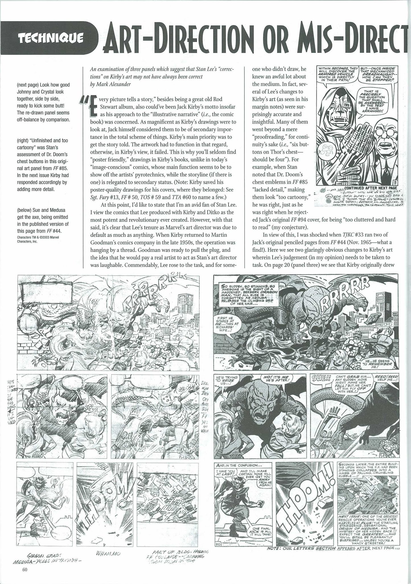 Read online The Jack Kirby Collector comic -  Issue #37 - 63