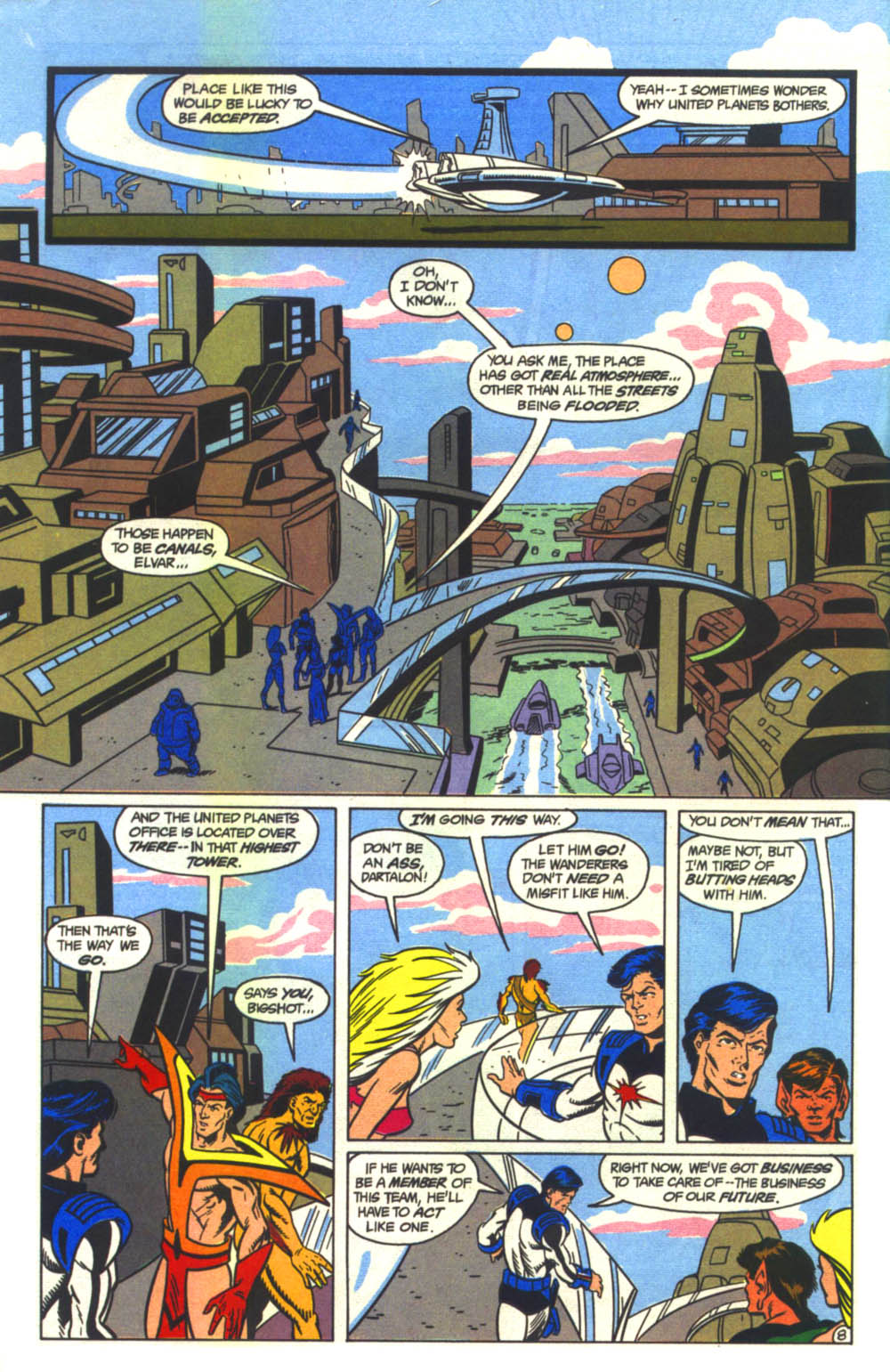 Read online The Wanderers comic -  Issue #6 - 10
