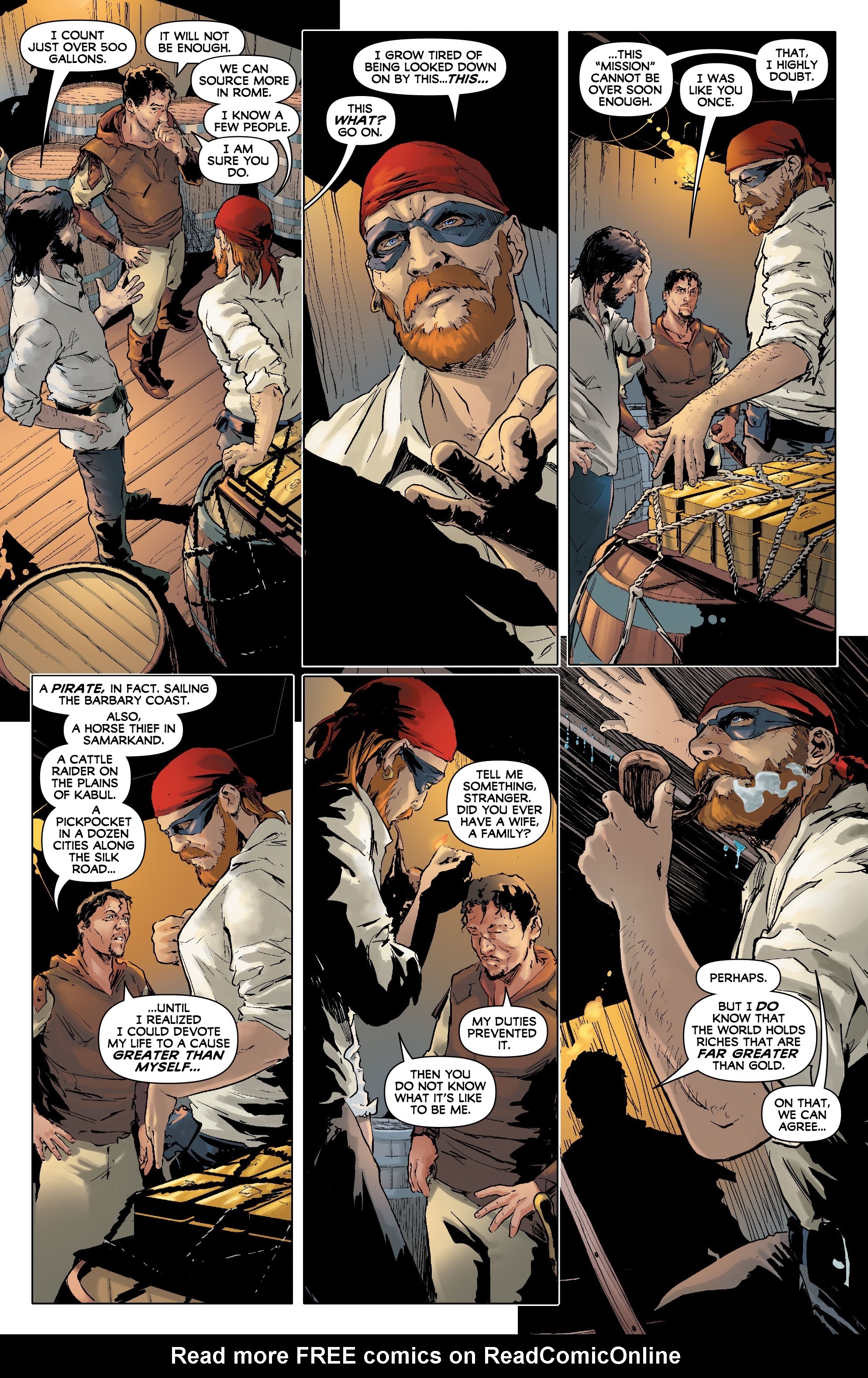 Read online Seven Swords comic -  Issue #4 - 10