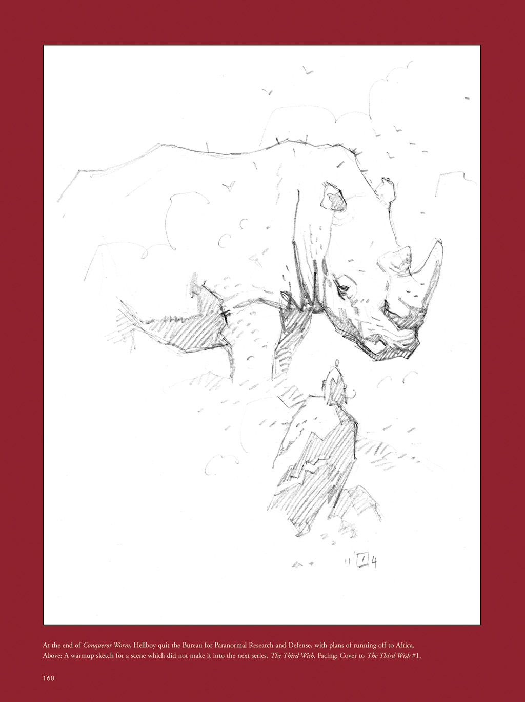 Read online The Art of Hellboy comic -  Issue # TPB - 169