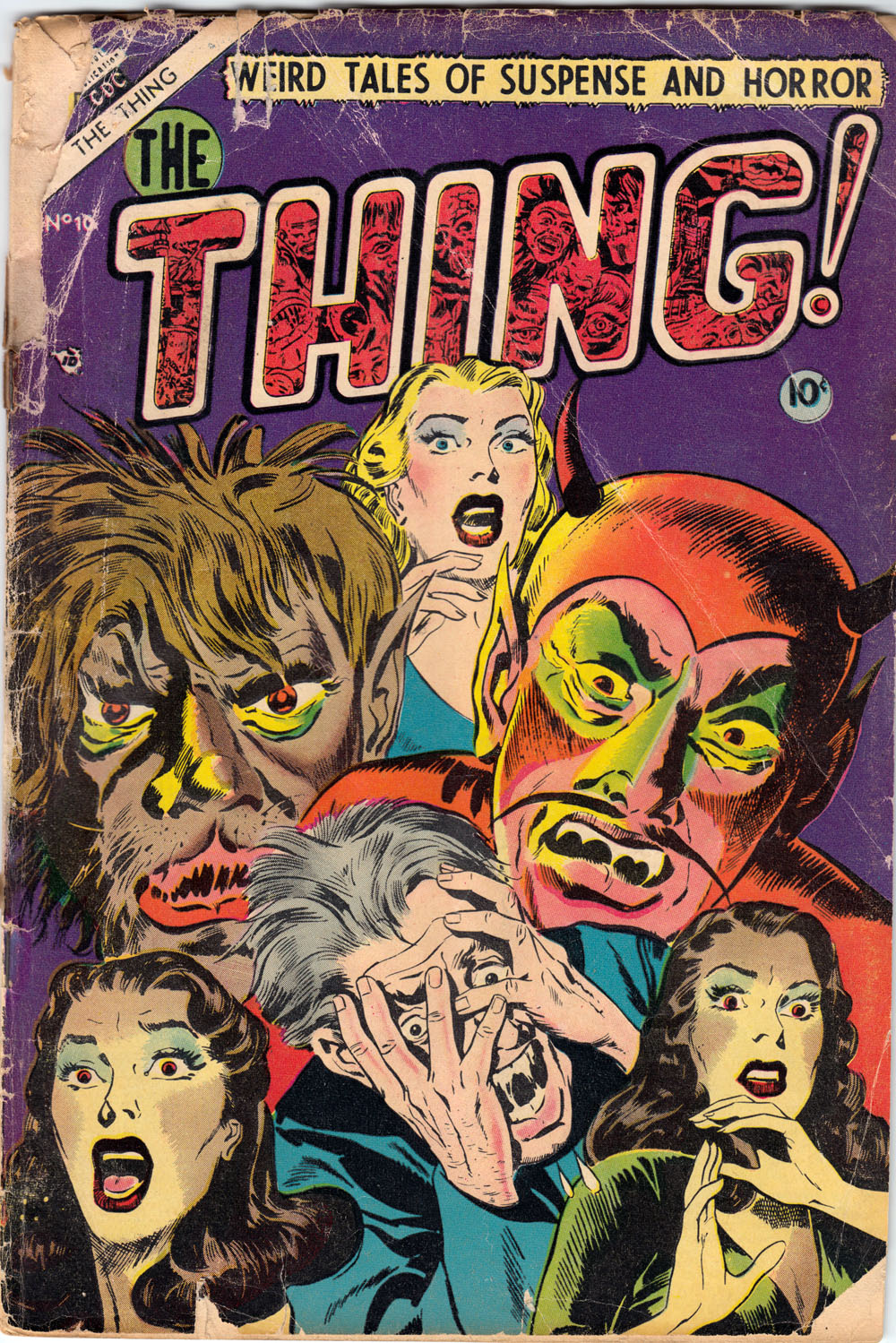 Read online The Thing! (1952) comic -  Issue #10 - 1