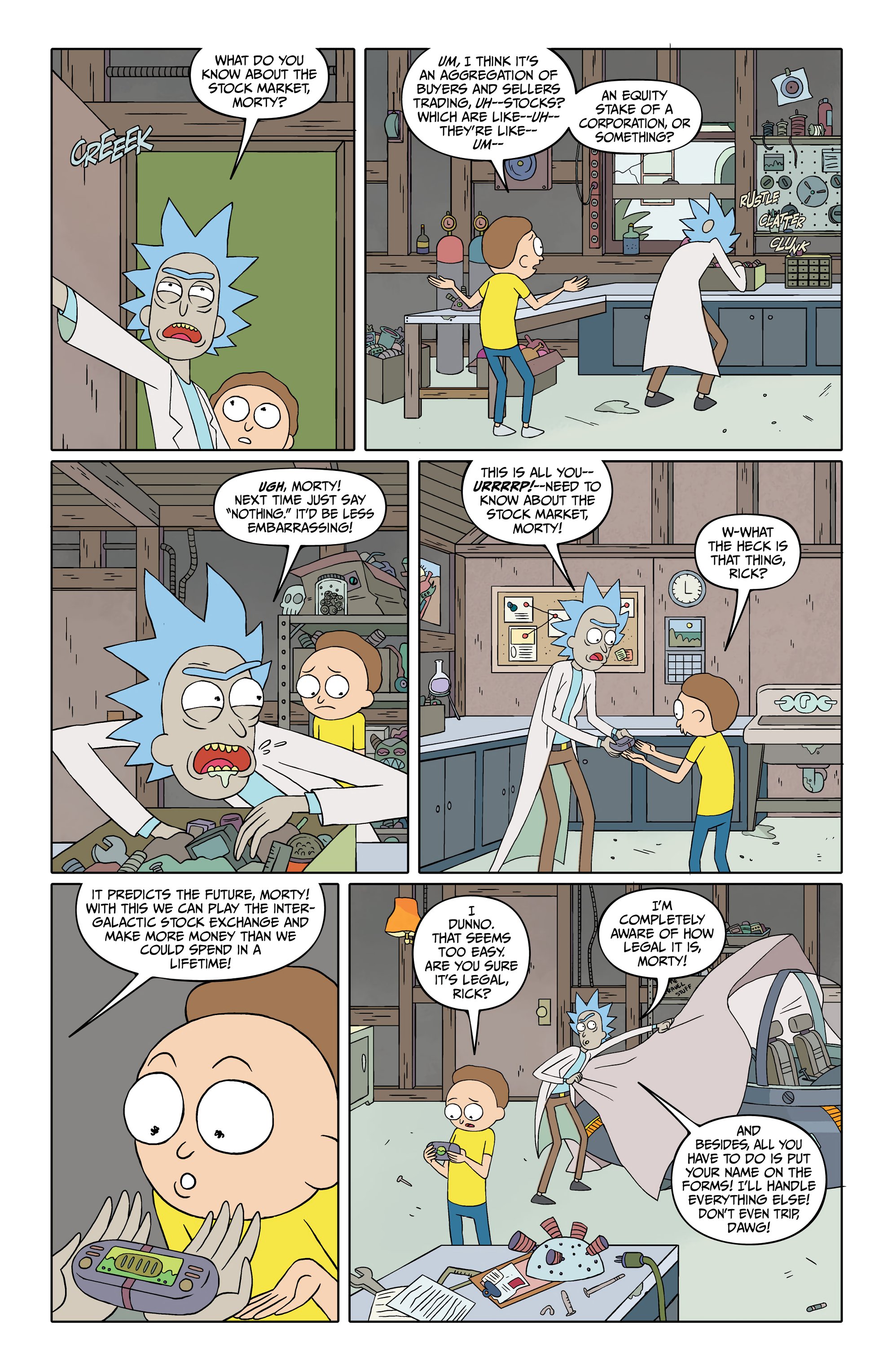 Read online Rick and Morty Compendium comic -  Issue # TPB (Part 1) - 8
