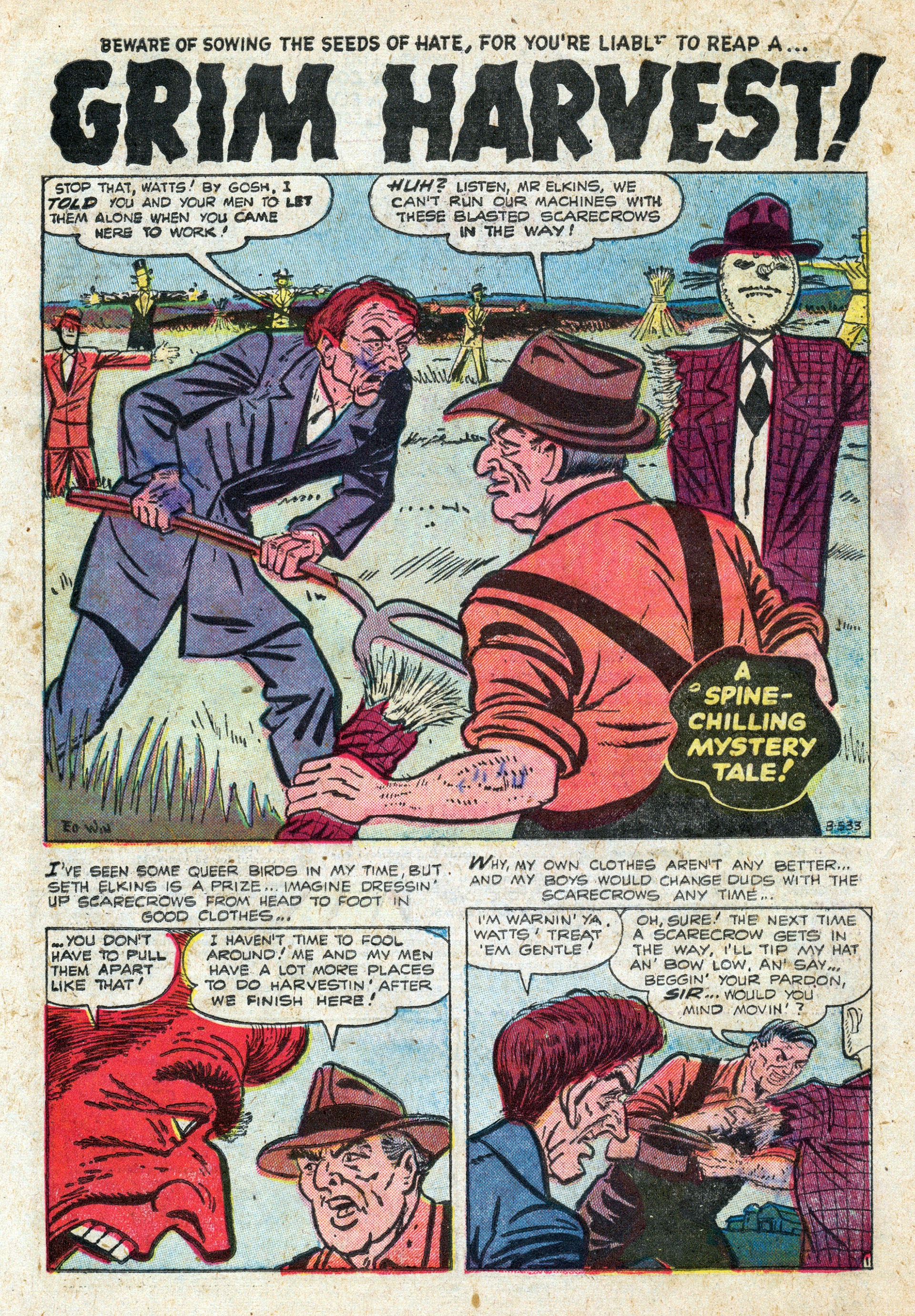Read online Mystery Tales comic -  Issue #7 - 23