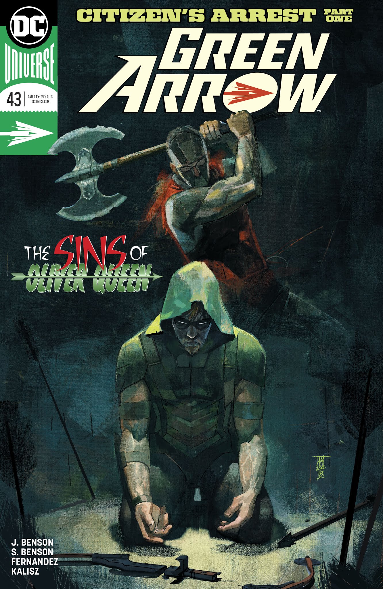 Read online Green Arrow (2016) comic -  Issue #43 - 1