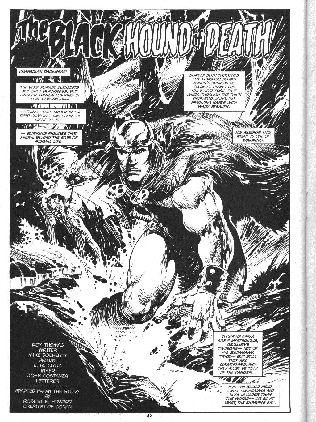 Read online The Savage Sword Of Conan comic -  Issue #219 - 43