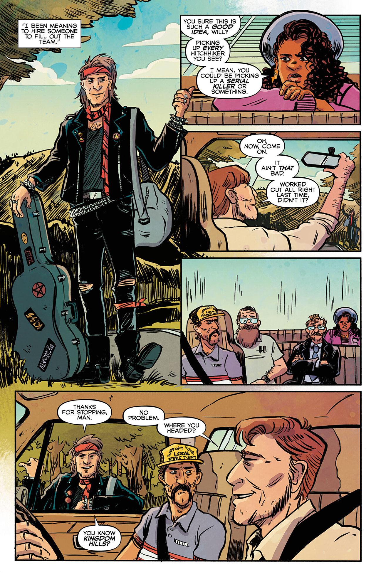 Read online Door to Door, Night by Night comic -  Issue #7 - 4