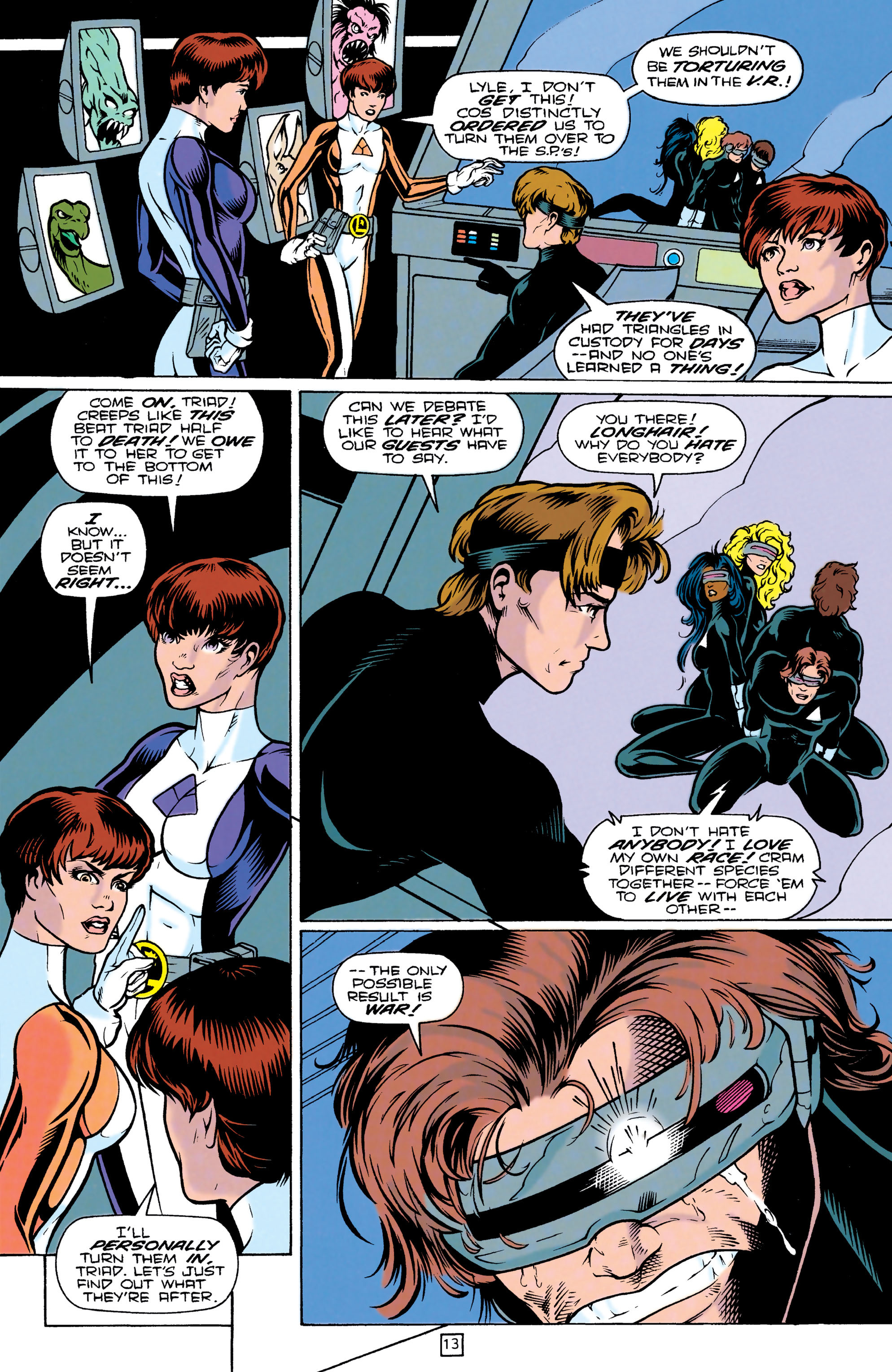 Read online Legionnaires comic -  Issue #28 - 13