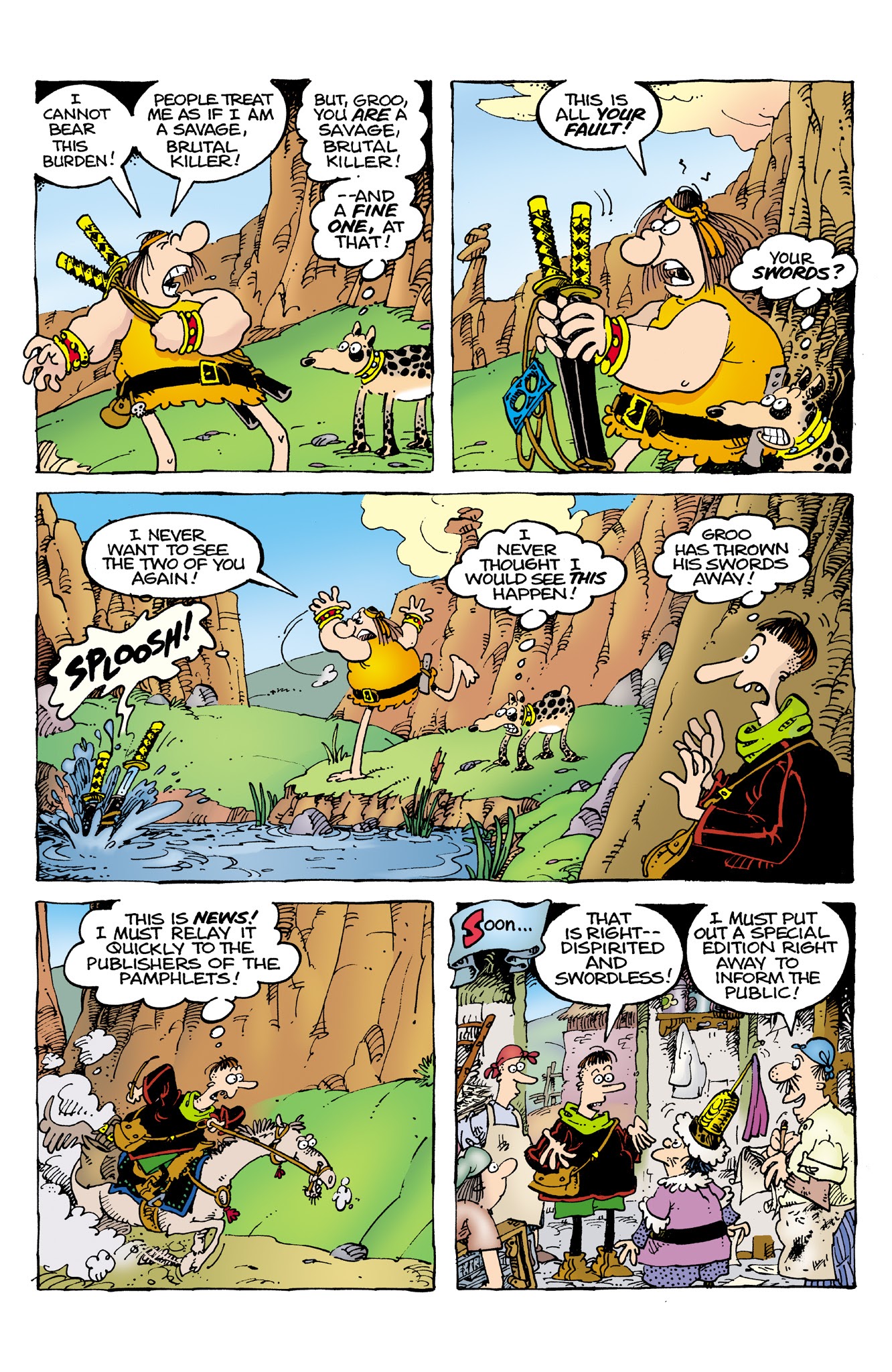Read online Sergio Aragonés' Groo: Mightier Than the Sword comic -  Issue # _TPB - 73