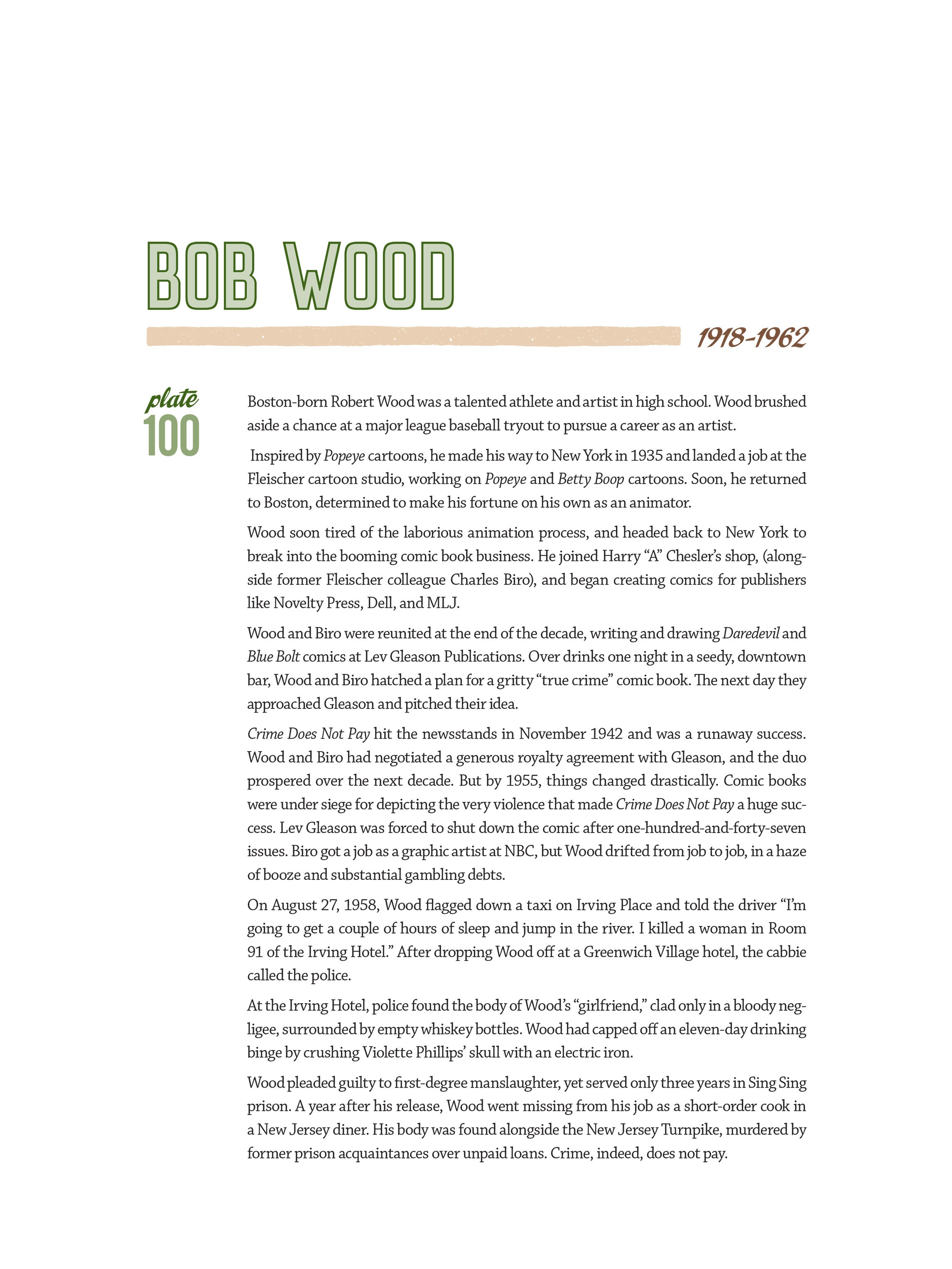 Read online More Heroes of the Comics: Portraits of the Legends of Comic Books comic -  Issue # TPB (Part 2) - 107