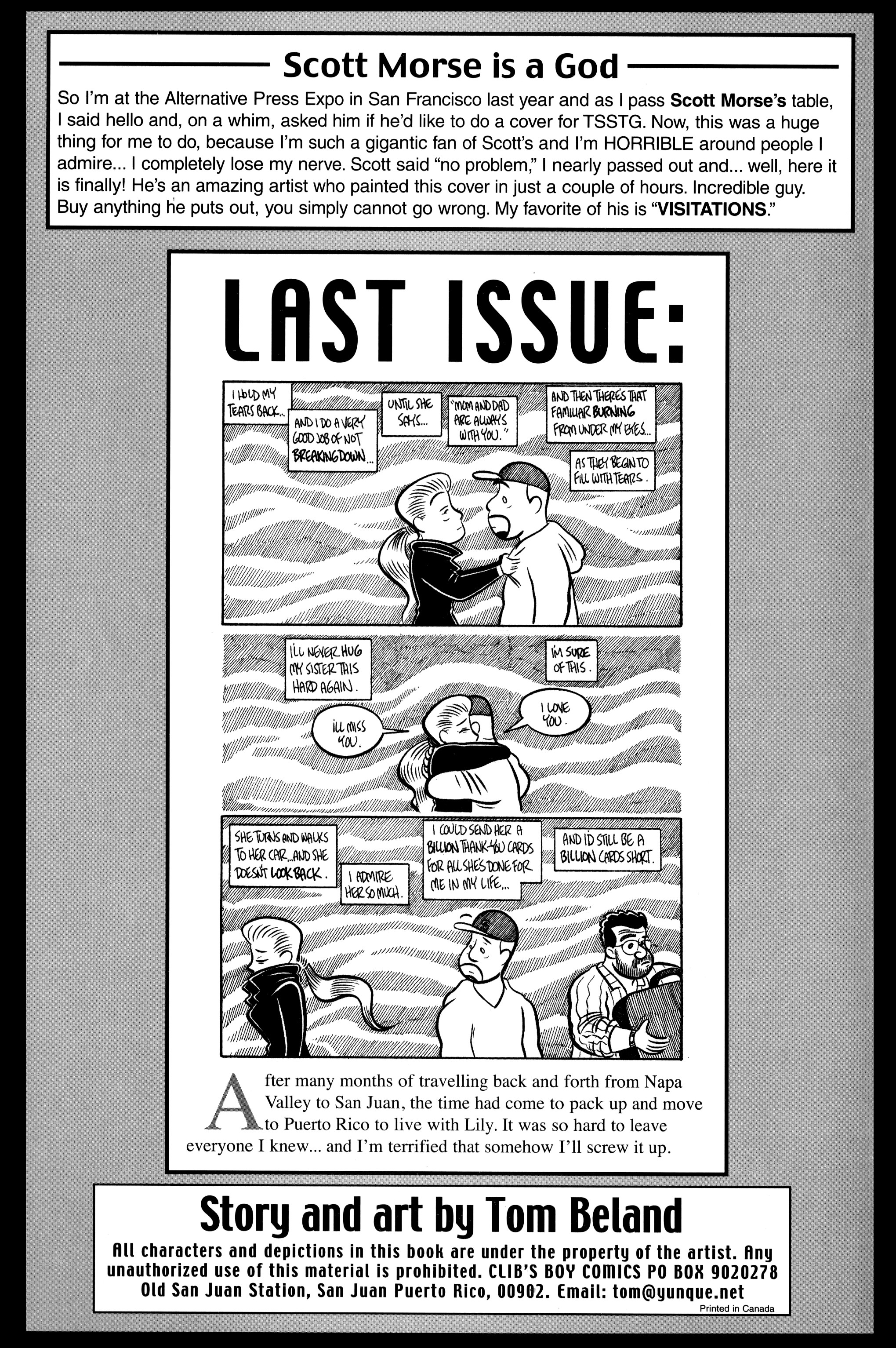 Read online True Story Swear To God (2000) comic -  Issue #12 - 2