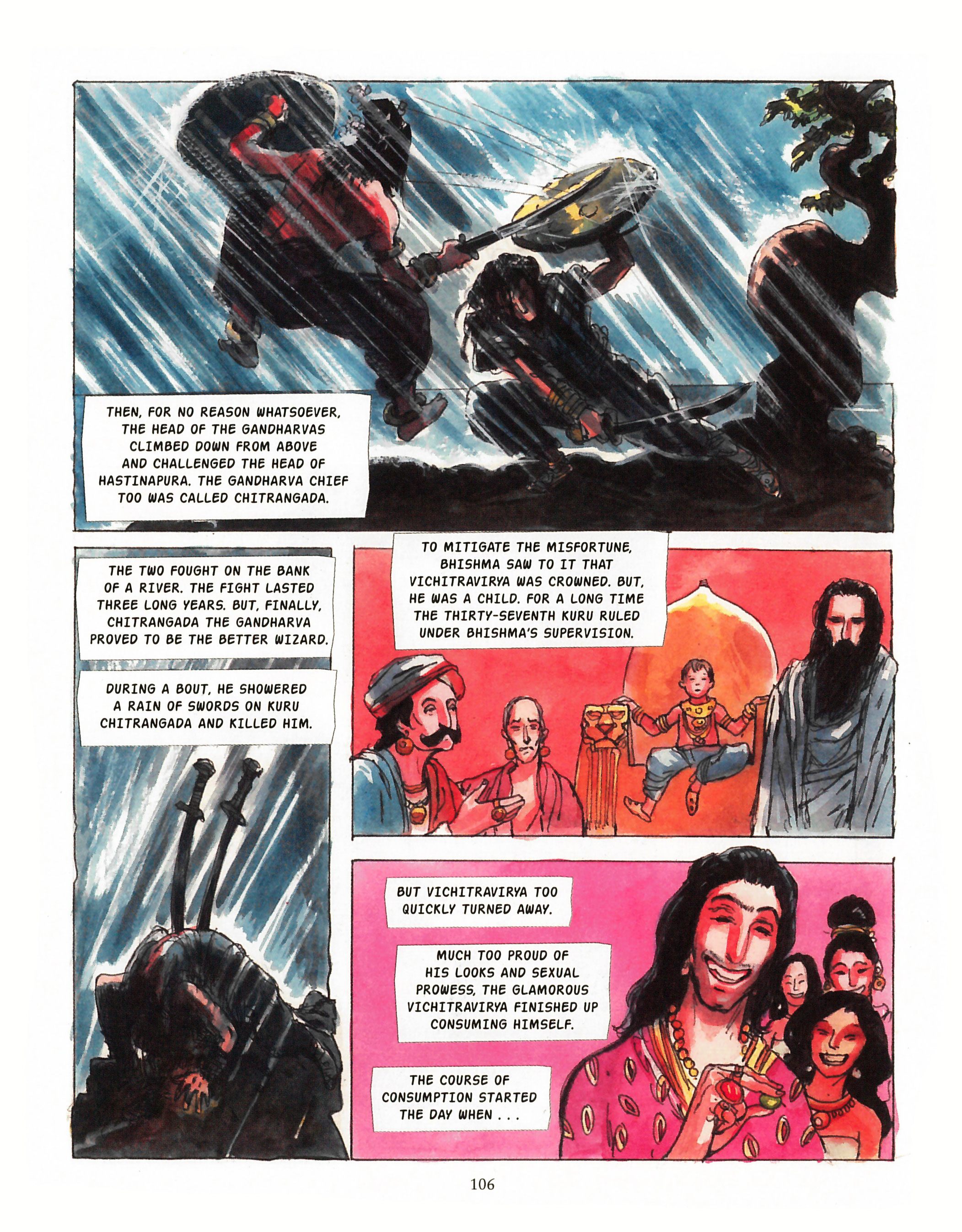 Read online Vyasa: The Beginning comic -  Issue # TPB (Part 2) - 17