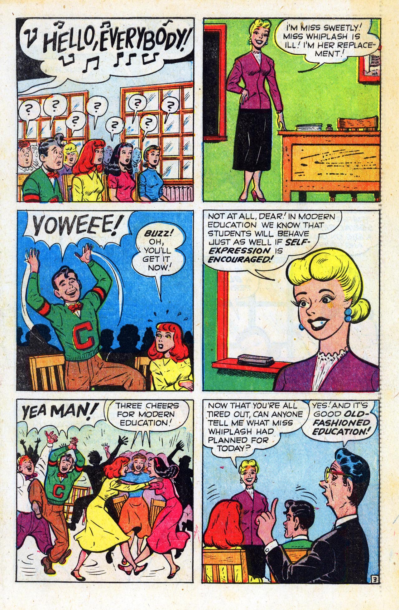 Read online Patsy Walker comic -  Issue #34 - 4
