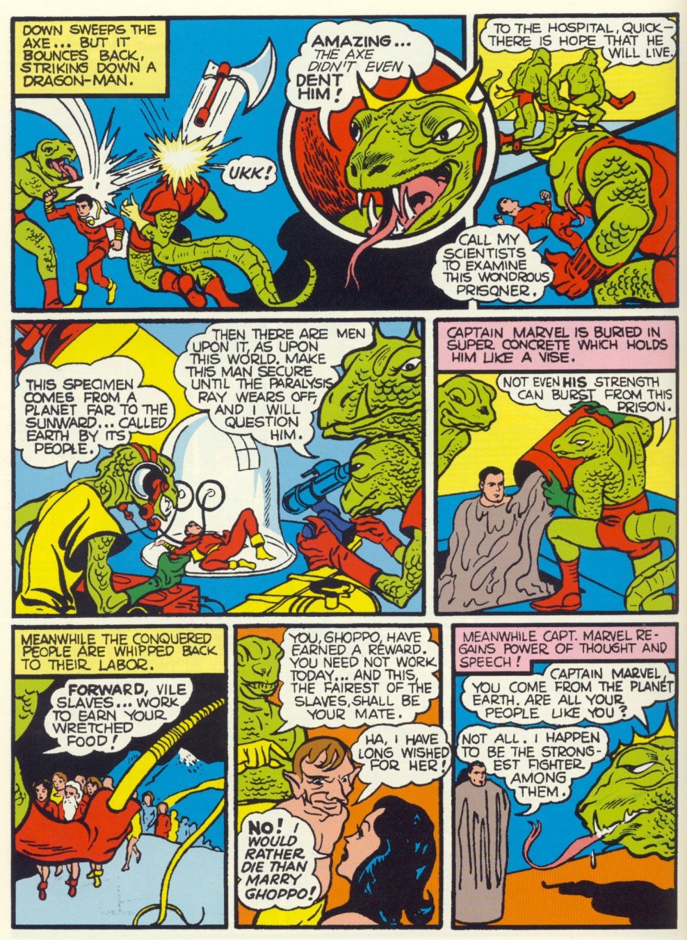 Read online Captain Marvel Adventures comic -  Issue #1 - 43