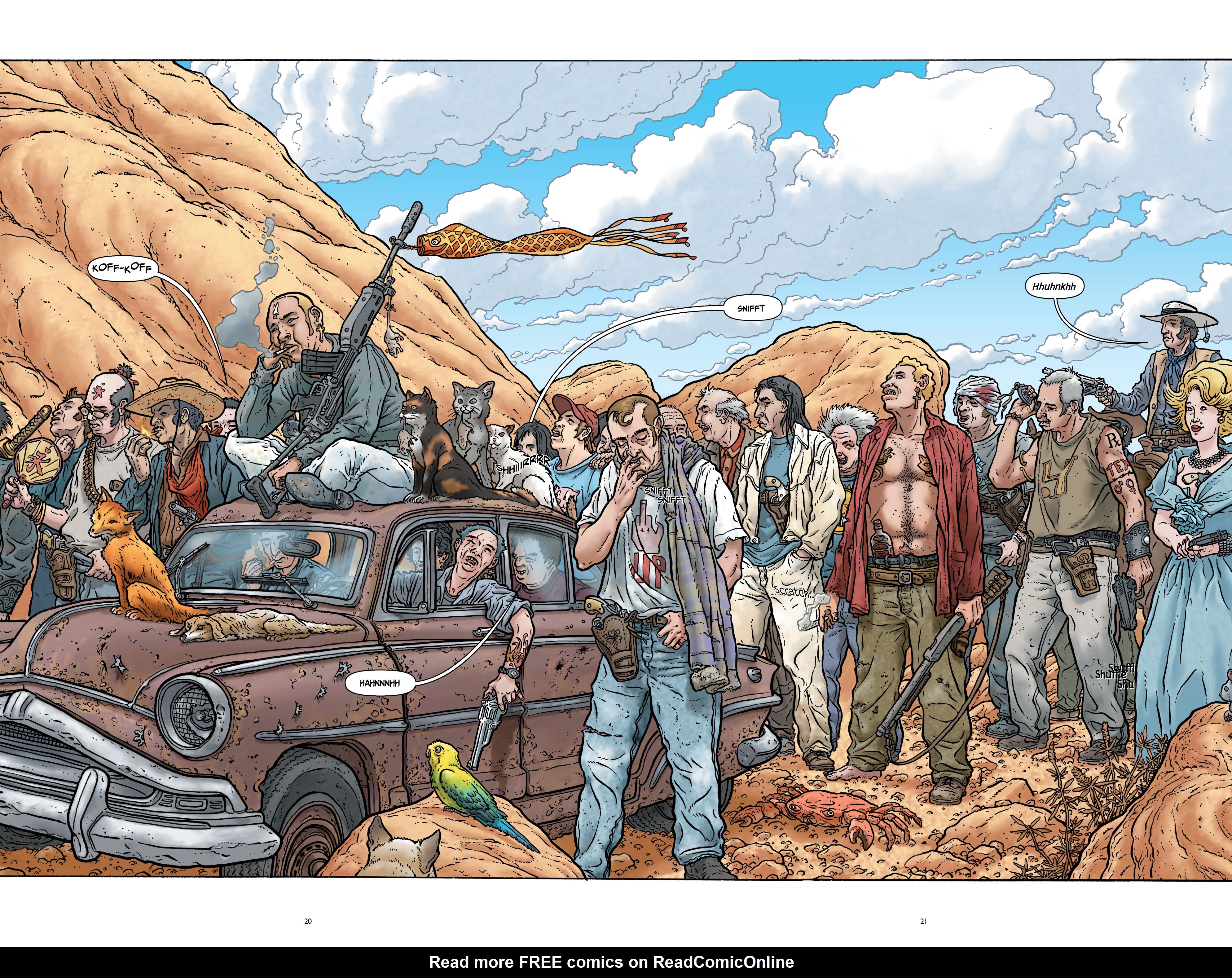 Read online Shaolin Cowboy comic -  Issue # _Start Trek (Part 1) - 16