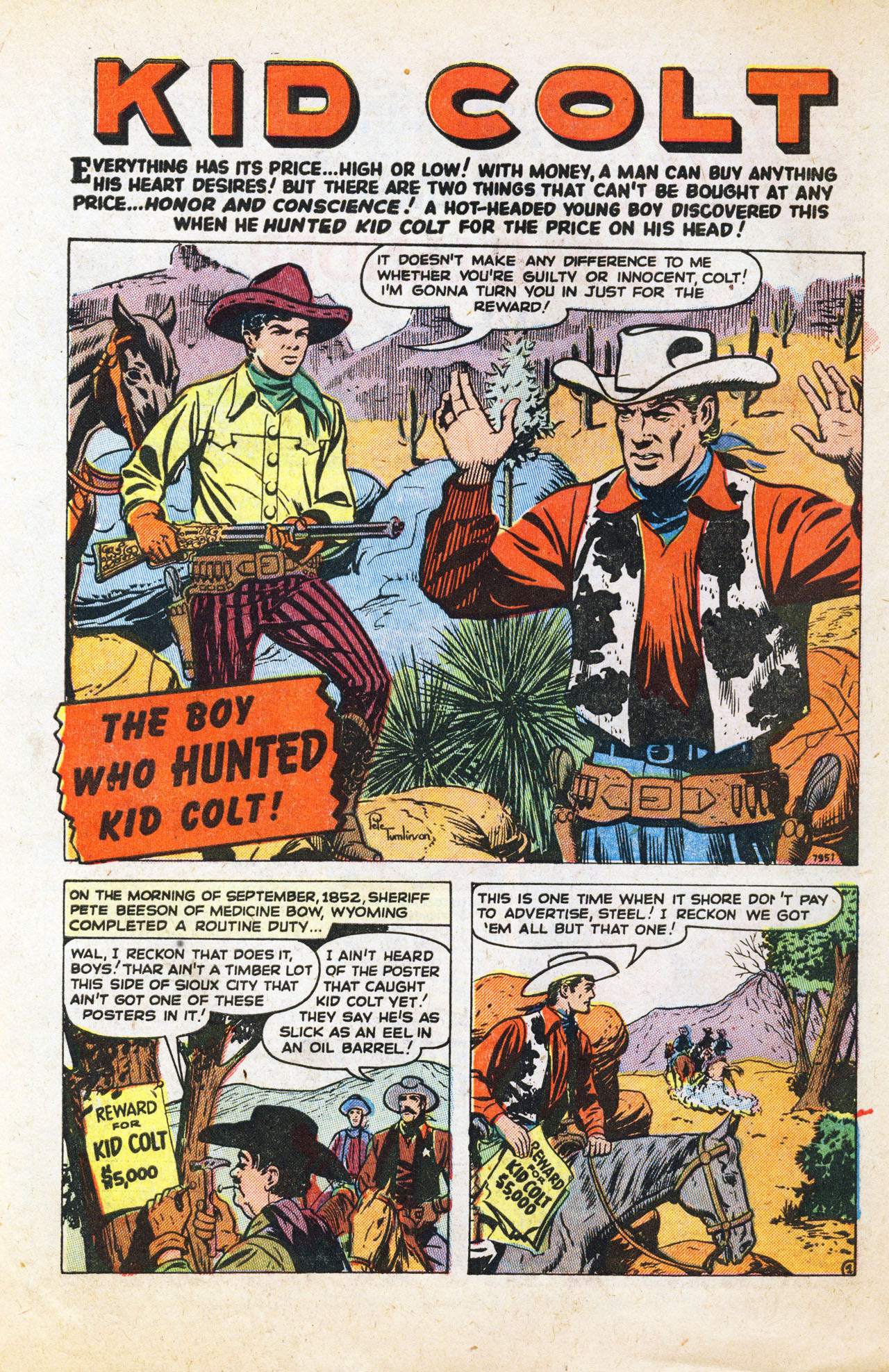 Read online Kid Colt Outlaw comic -  Issue #14 - 9