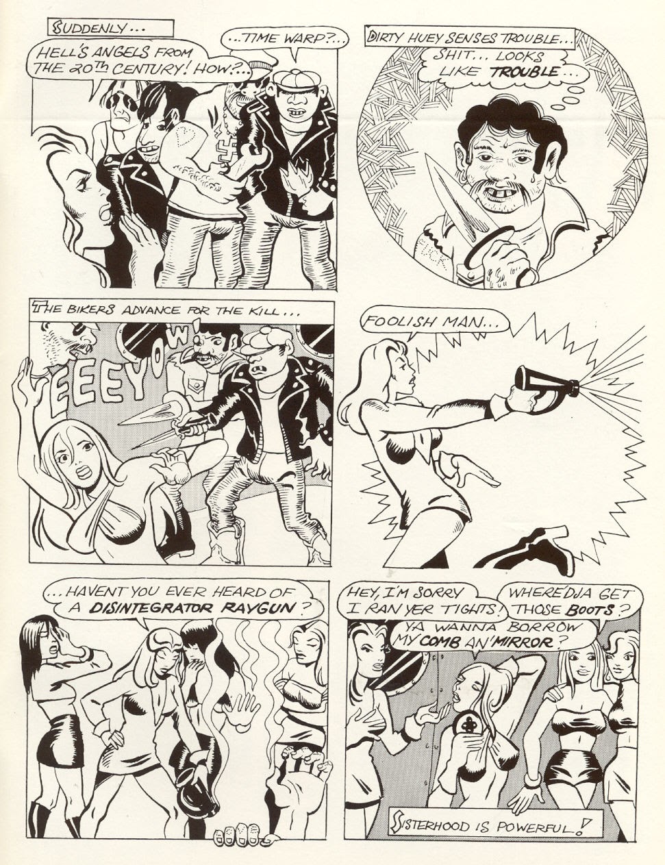 Read online Girl Fight Comics comic -  Issue #1 - 34