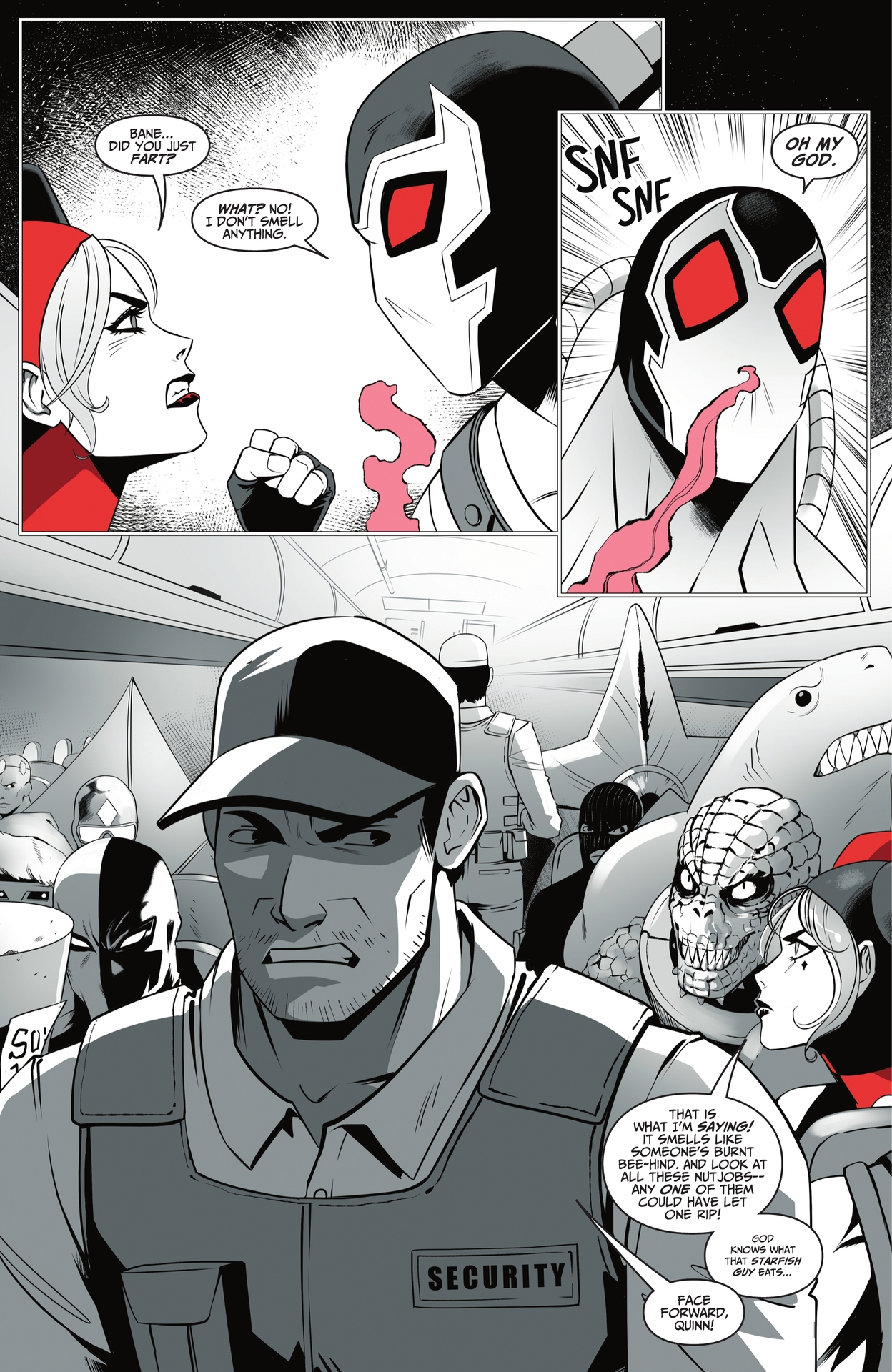 Read online Harley Quinn: Black   White   Redder comic -  Issue #5 - 19