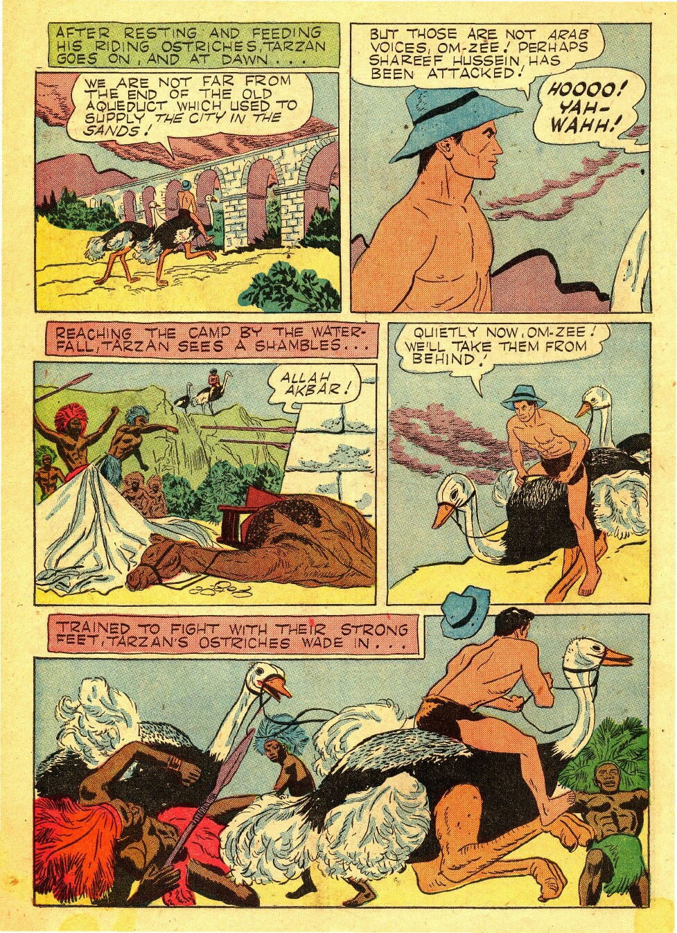 Read online Tarzan (1948) comic -  Issue #80 - 6