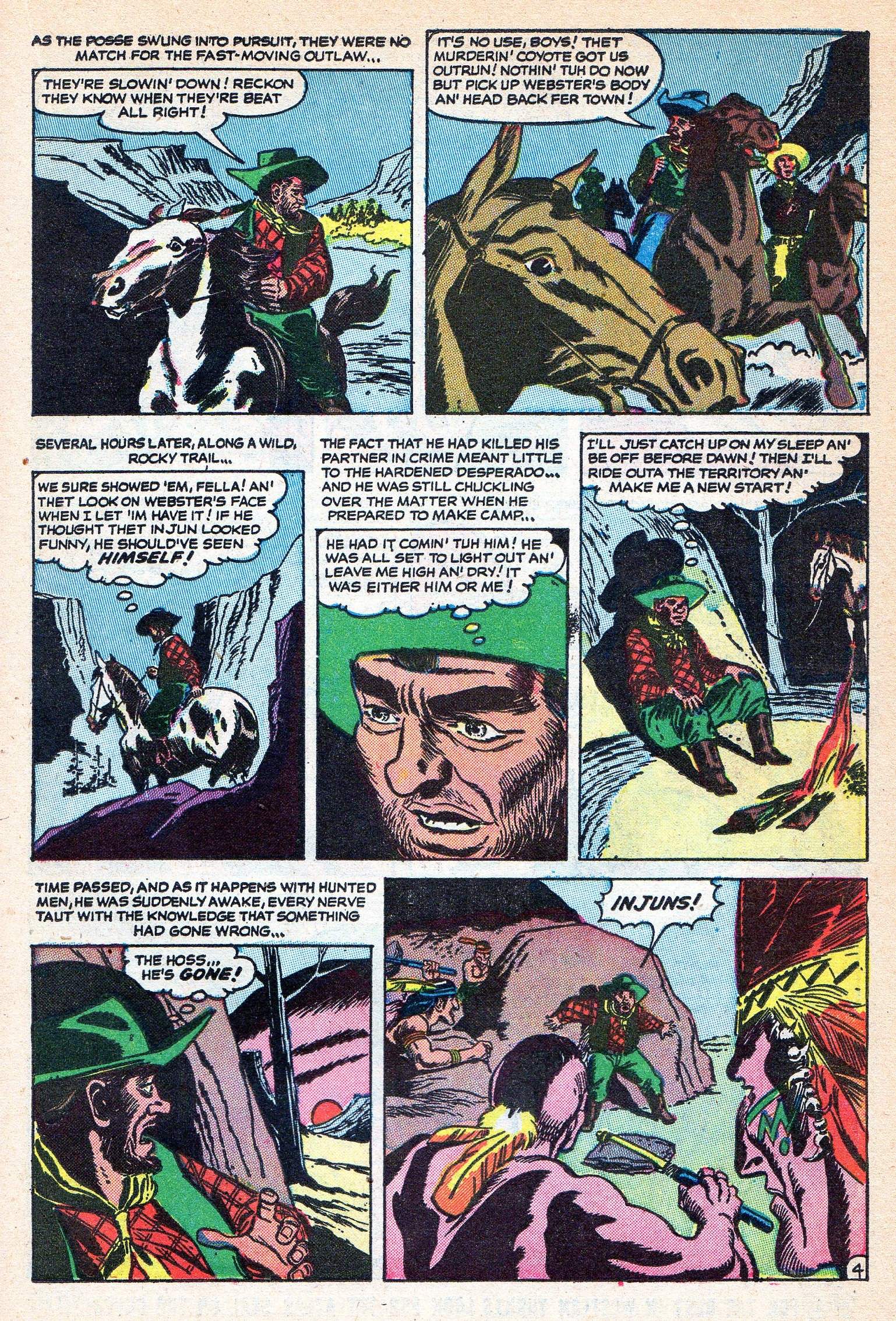 Read online Western Outlaws (1954) comic -  Issue #3 - 23