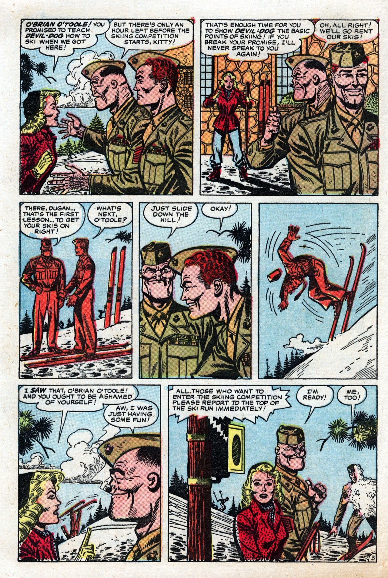 Read online Devil Dog Dugan comic -  Issue #3 - 12