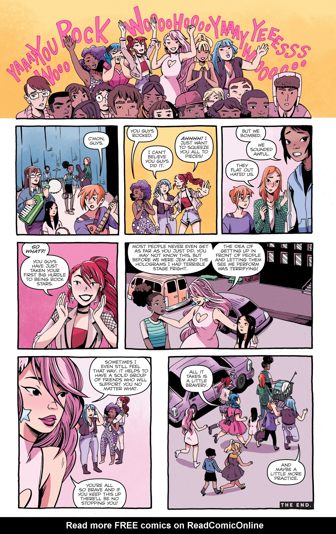 Read online Jem and the Holograms: Dimensions comic -  Issue #3 - 13