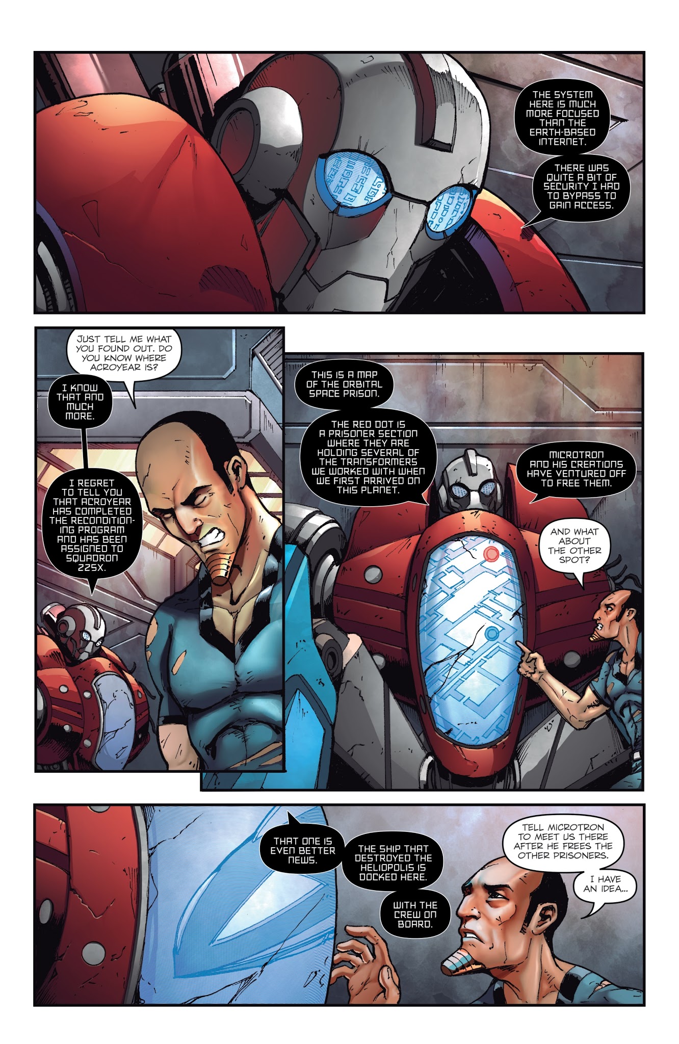 Read online Micronauts: Wrath of Karza comic -  Issue #4 - 7