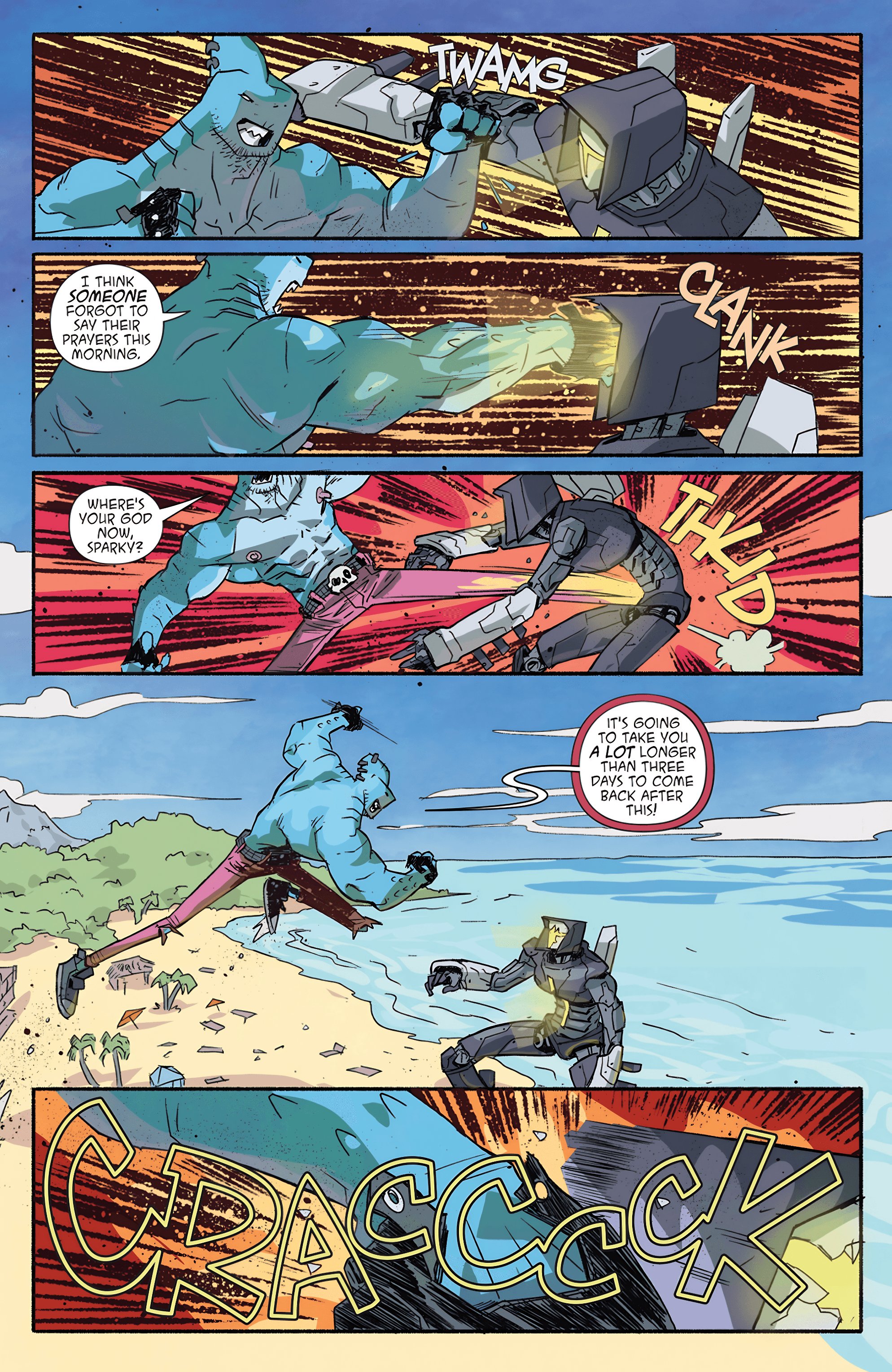 Read online Metalshark Bro: What the Fin? comic -  Issue # TPB - 75