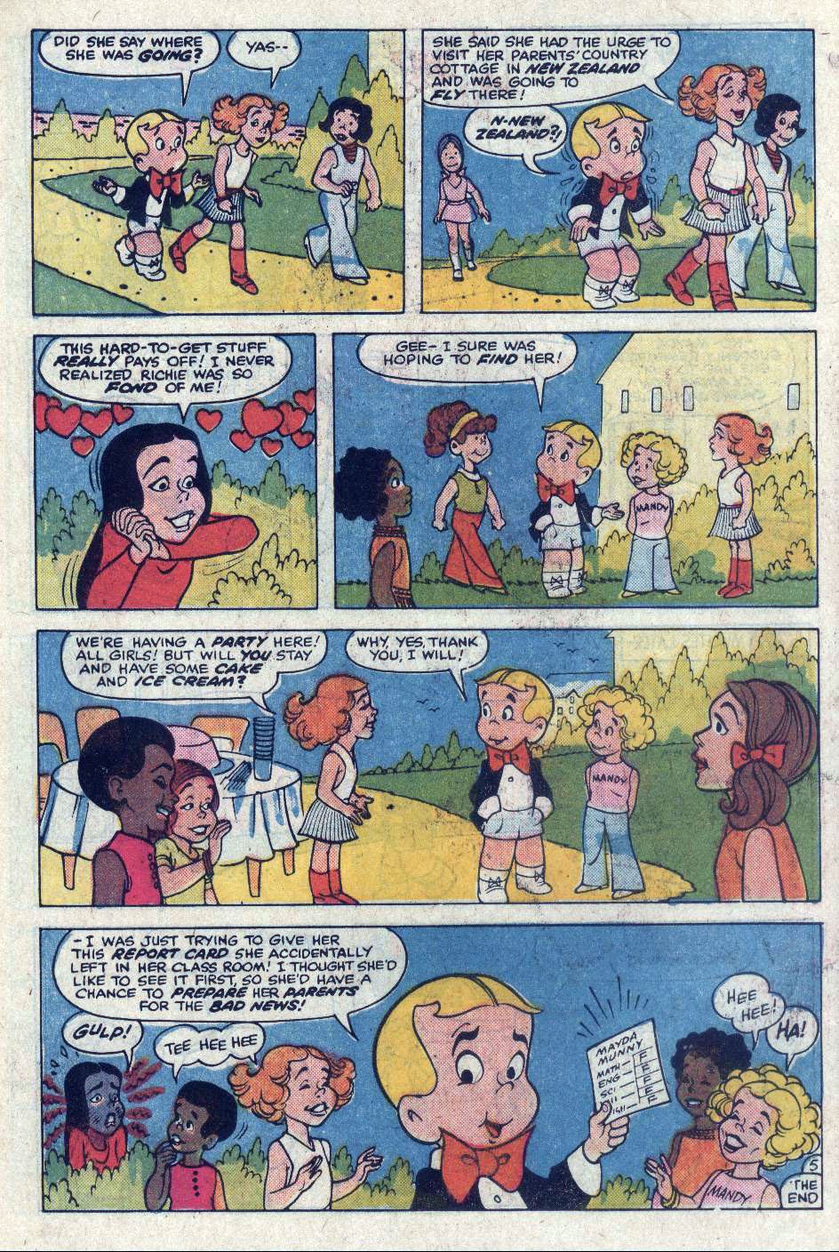 Read online Richie Rich And [...] comic -  Issue #10 - 33