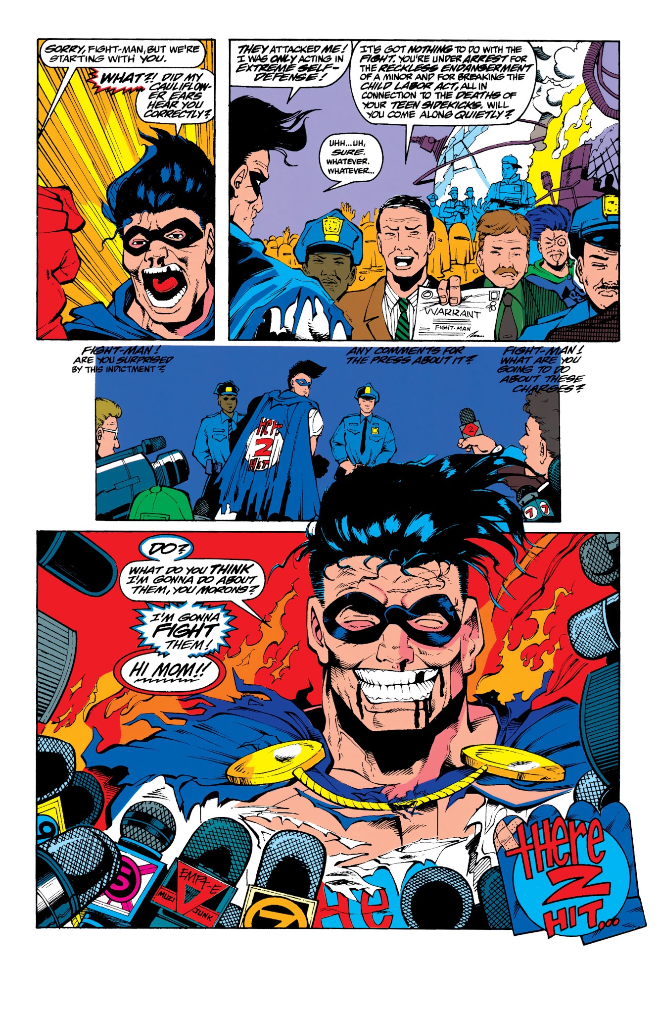 Read online Fight Man comic -  Issue # Full - 49