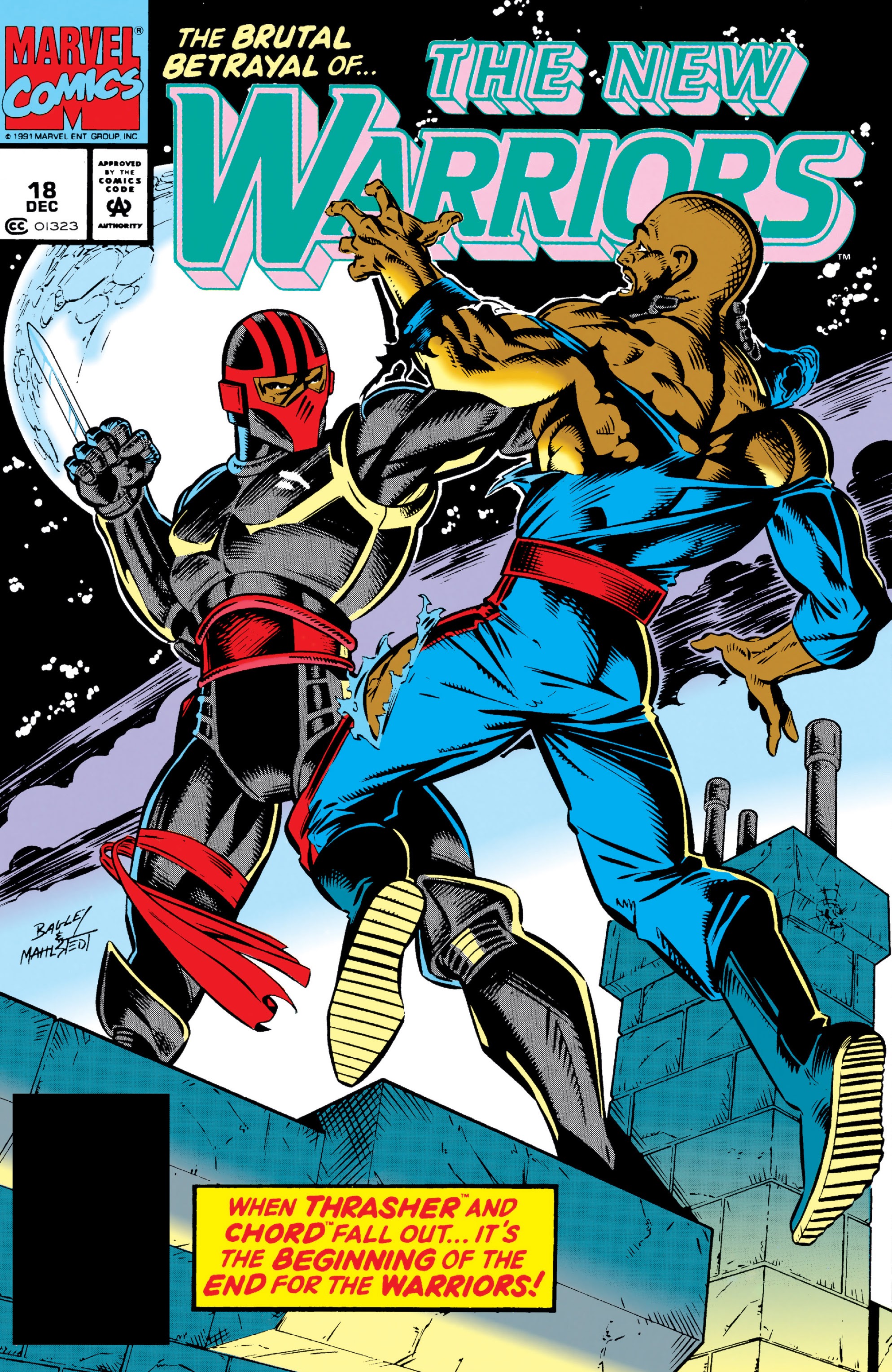 Read online The New Warriors comic -  Issue #18 - 1