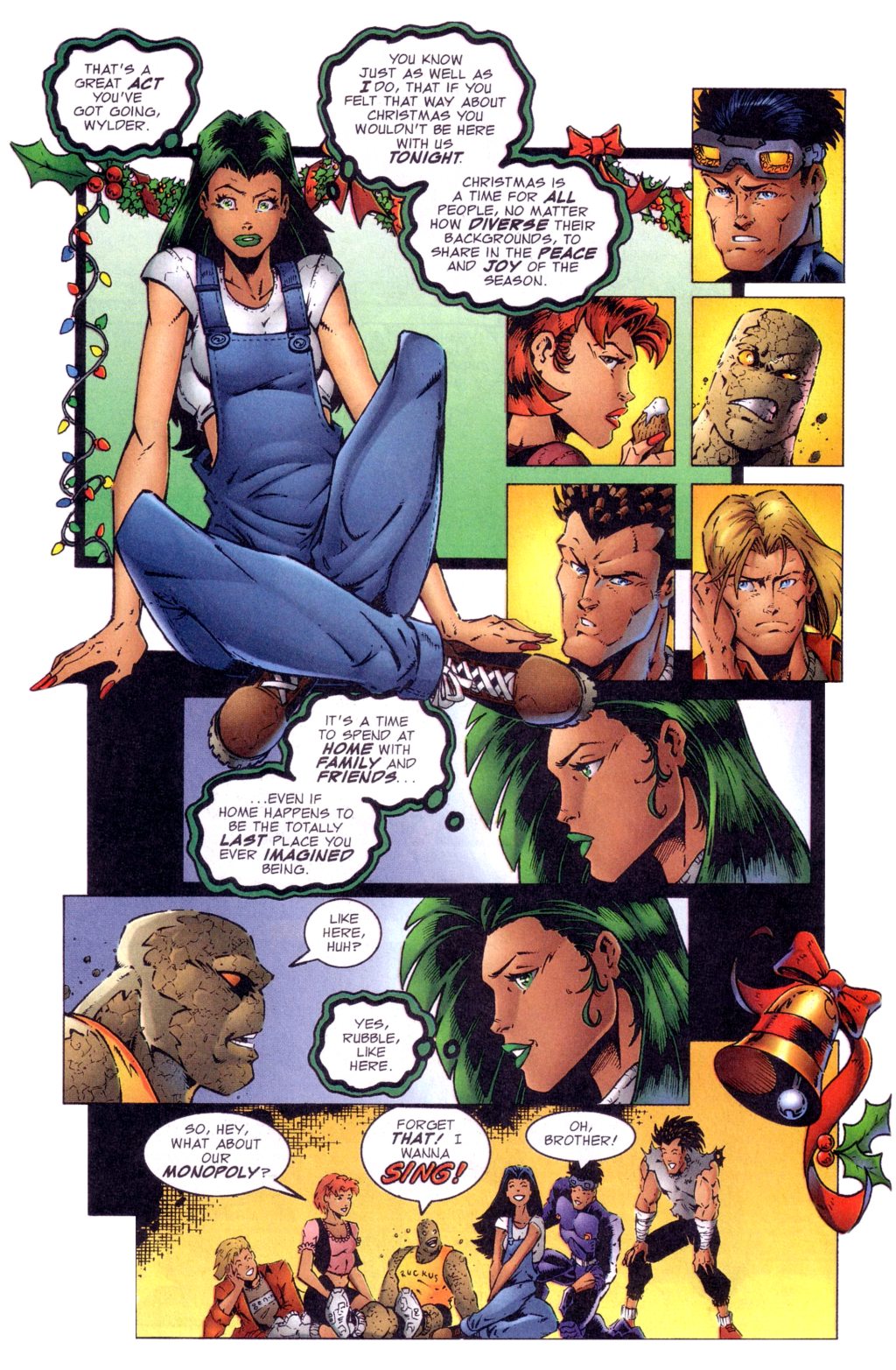 Read online Glory & Friends Christmas Special comic -  Issue # Full - 10