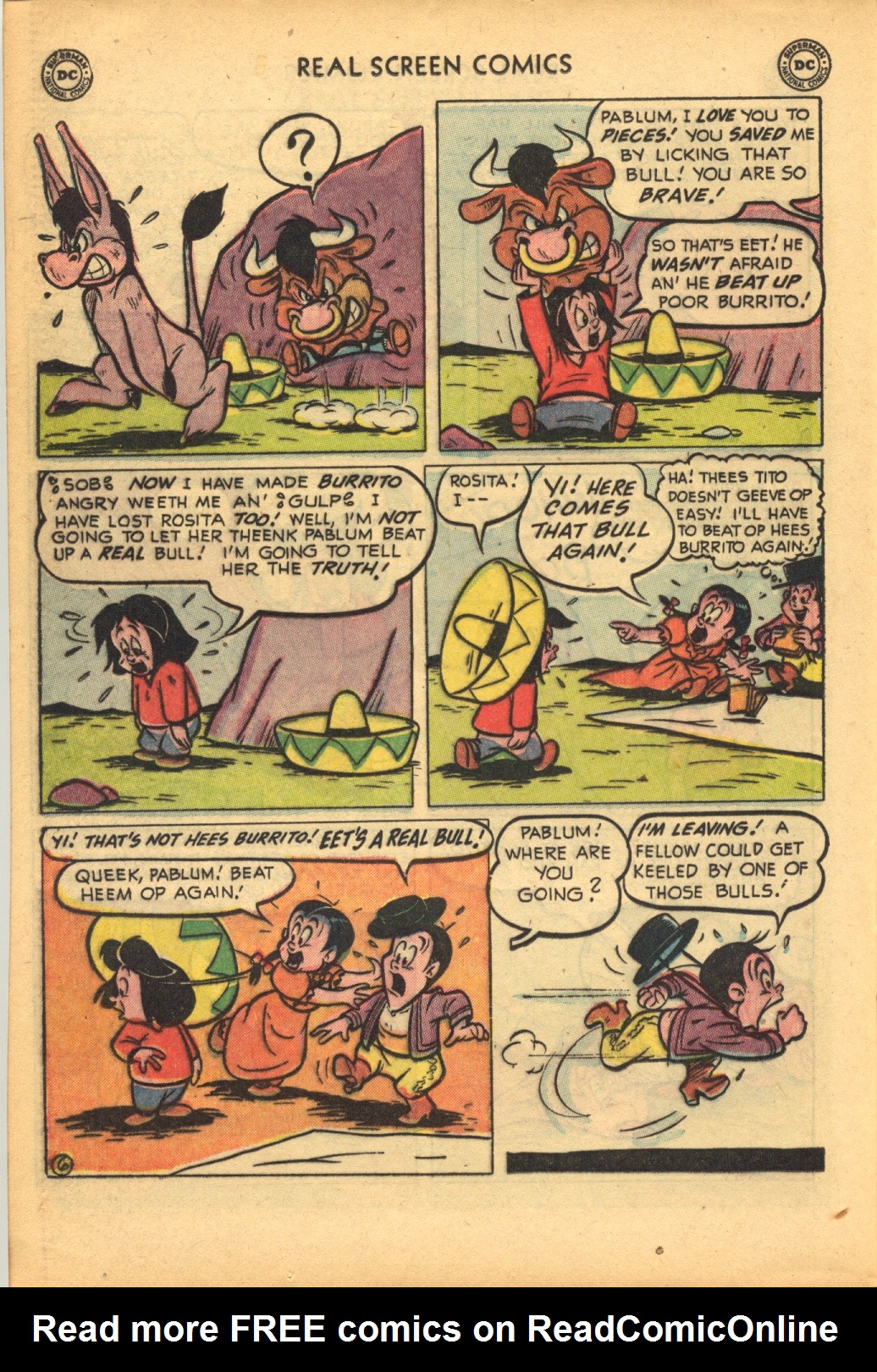 Read online Real Screen Comics comic -  Issue #43 - 36
