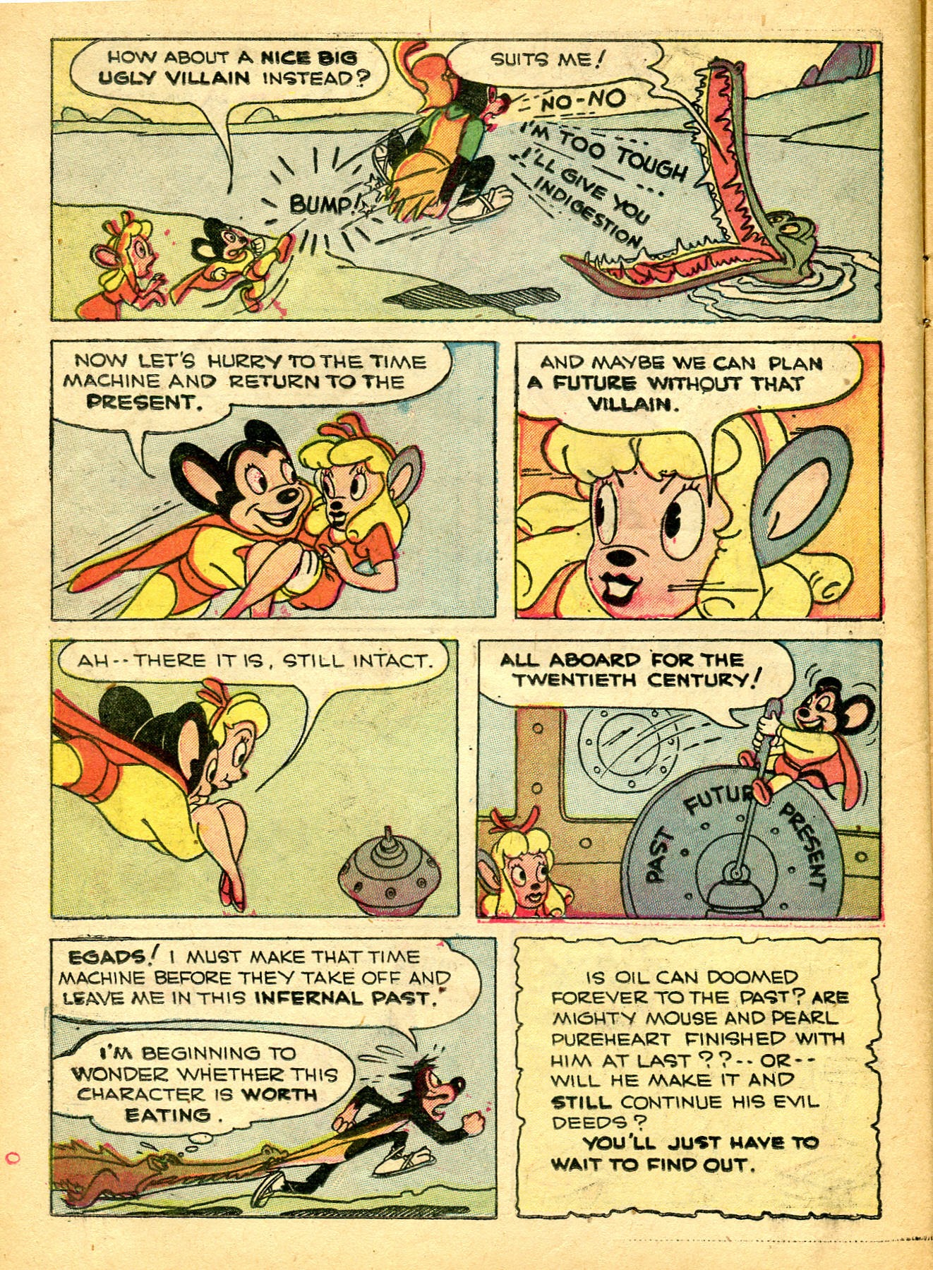 Read online Paul Terry's Mighty Mouse Comics comic -  Issue #27 - 10