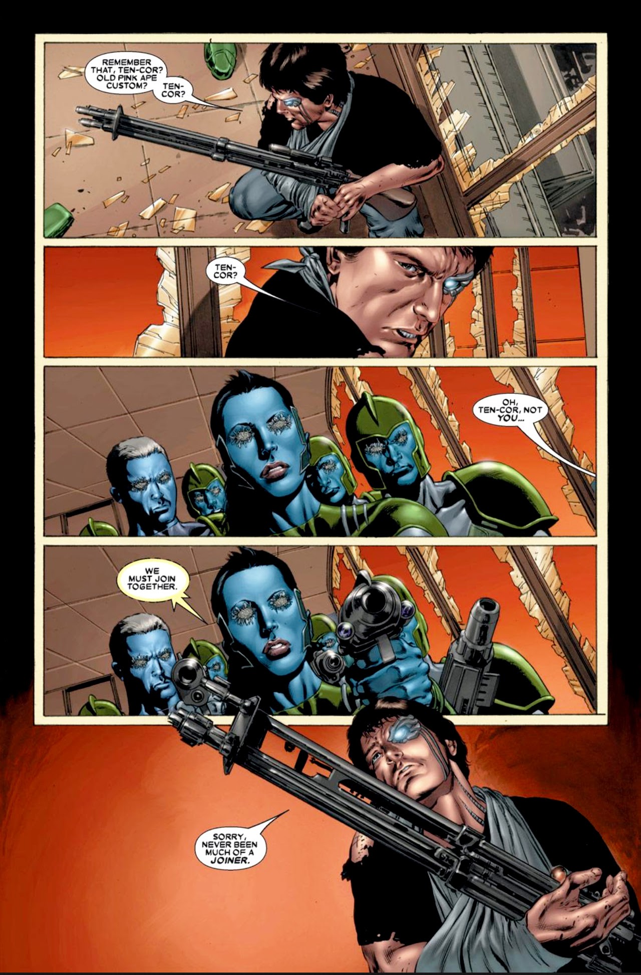 Read online Spaceknights (2012) comic -  Issue #3 - 42