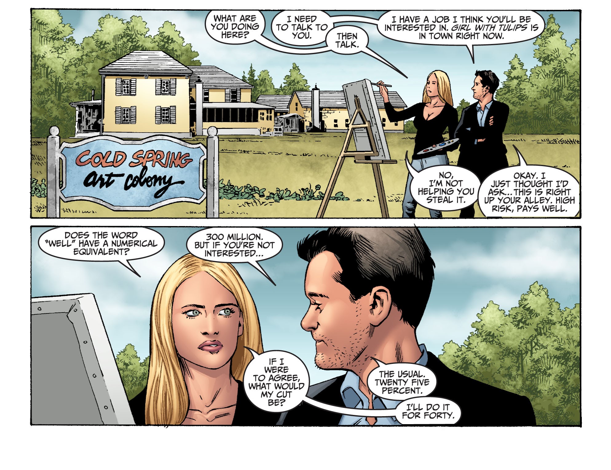 Read online Beyond The Fringe comic -  Issue #4B - 8