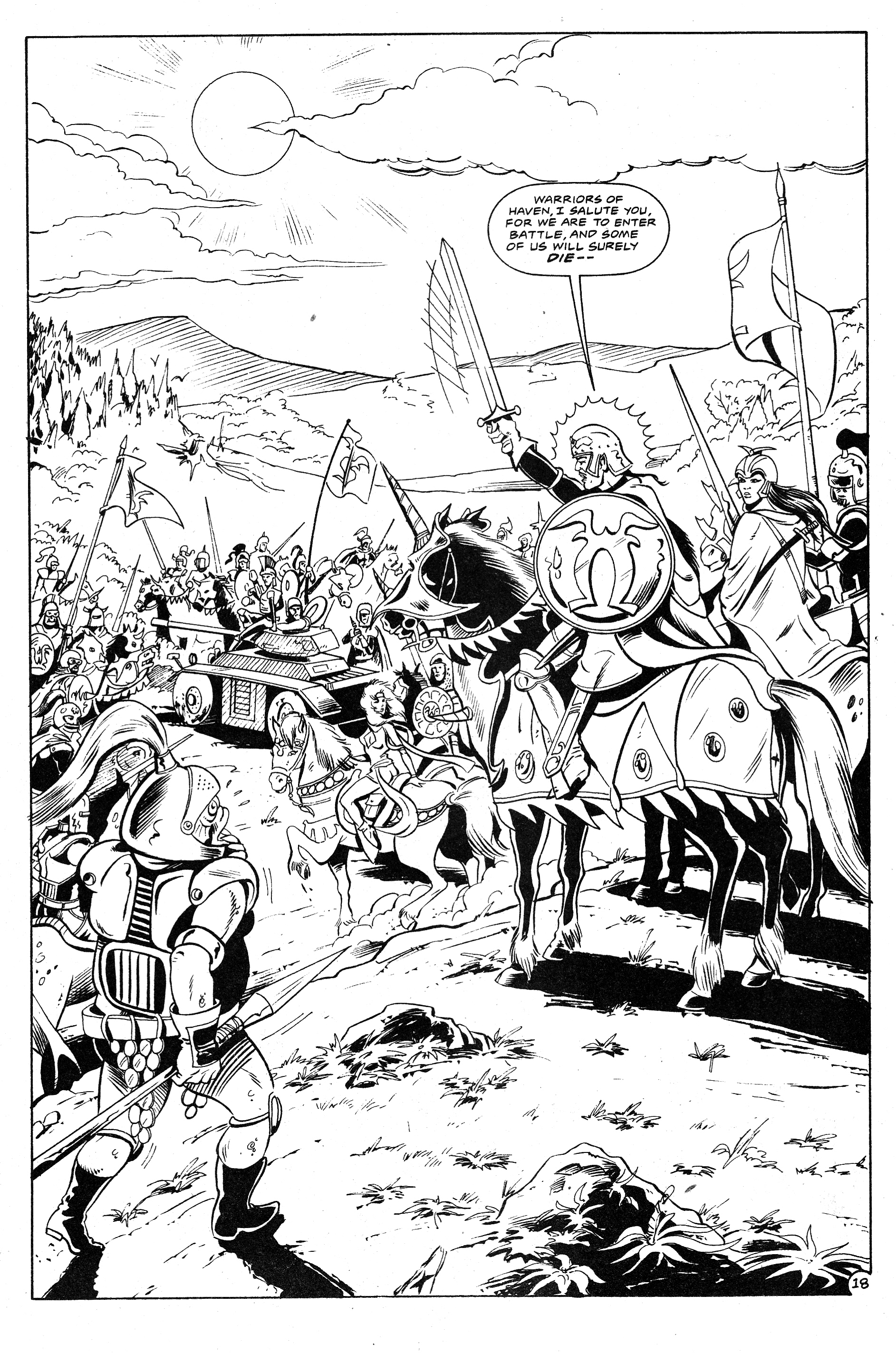 Read online Ex-Mutants: The Shattered Earth Chronicles comic -  Issue #9 - 20