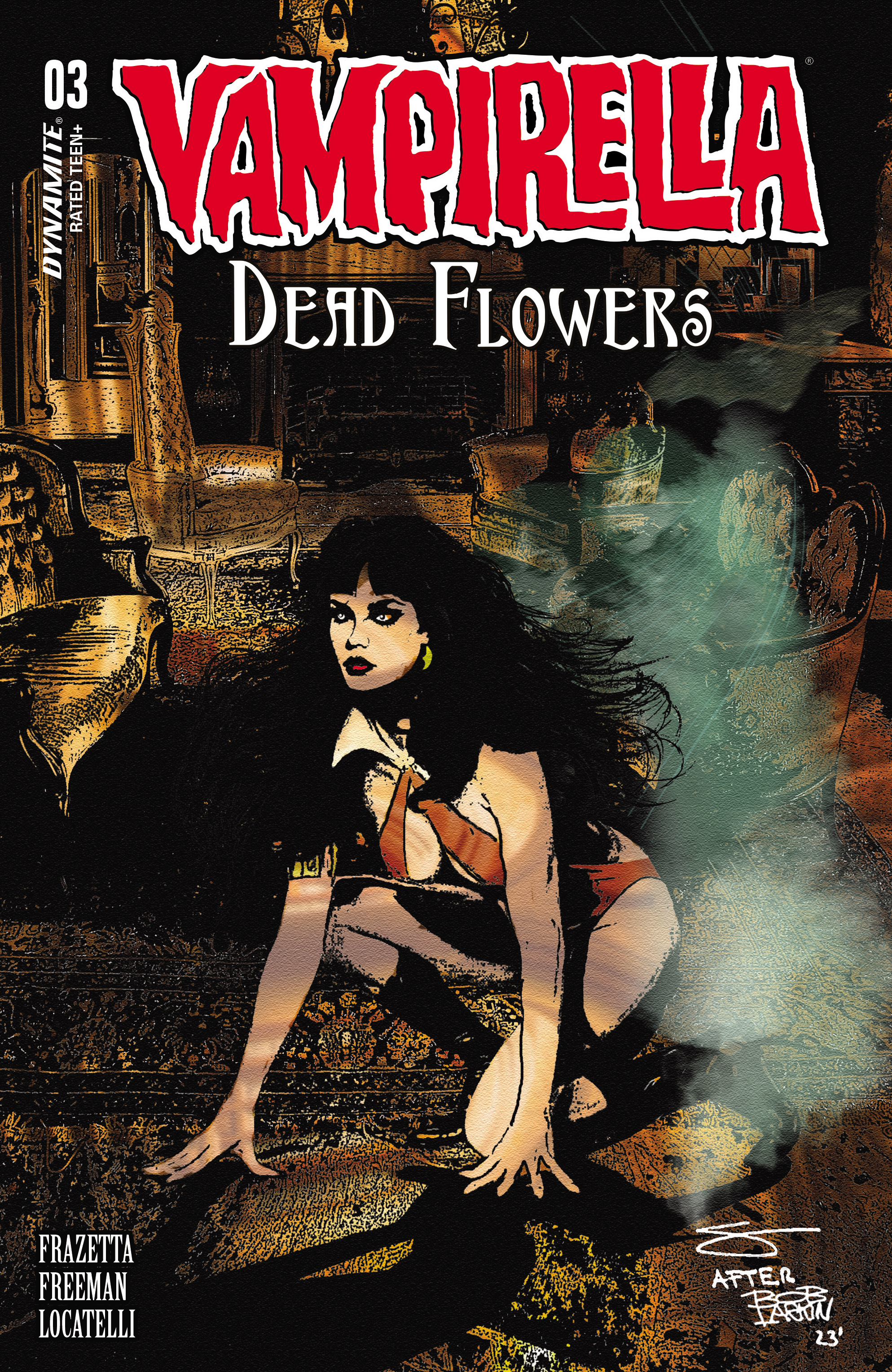 Read online Vampirella: Dead Flowers comic -  Issue #3 - 4