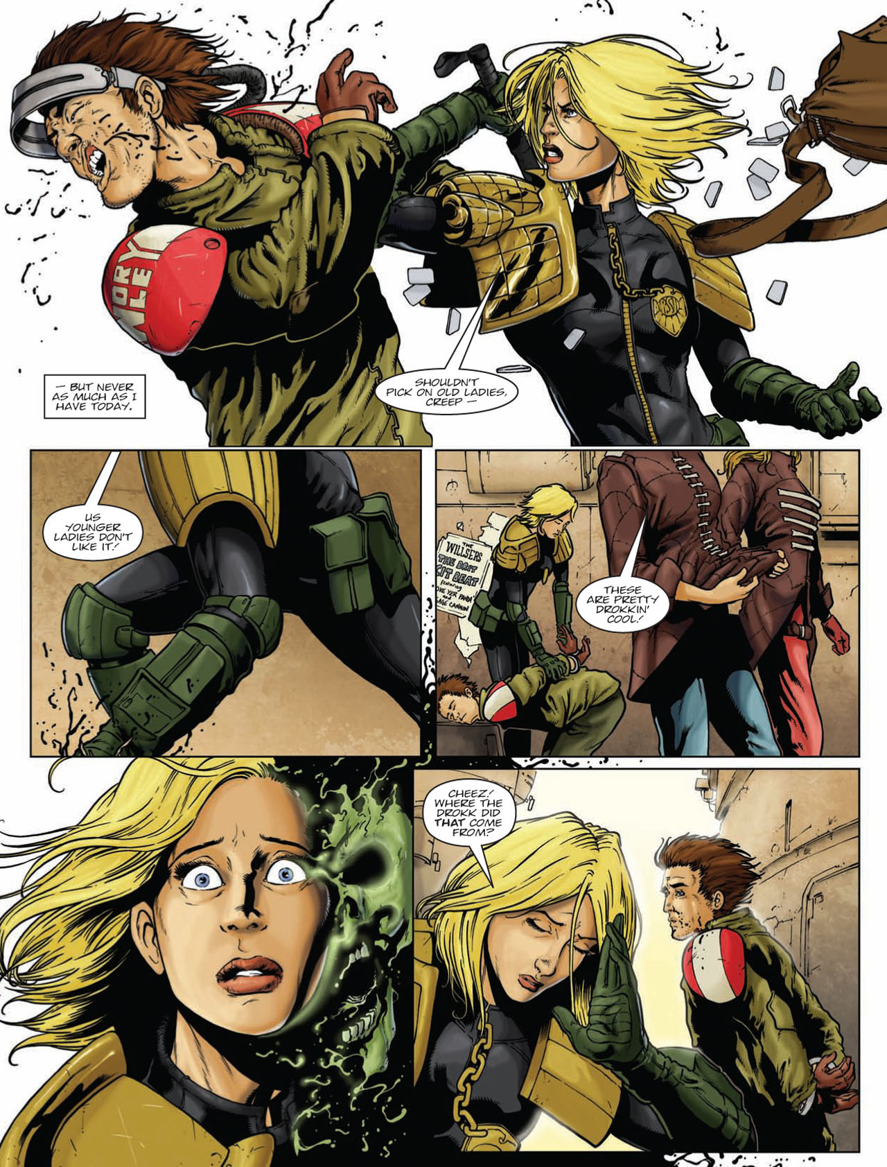 Read online Judge Dredd Megazine (Vol. 5) comic -  Issue #332 - 6