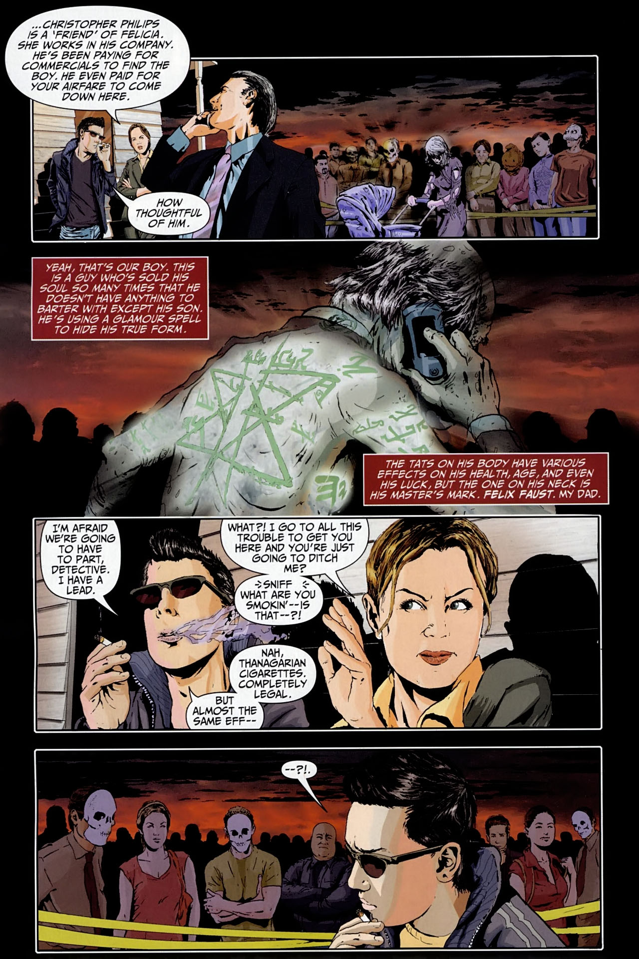 Read online DCU Halloween Special (2008) comic -  Issue # Full - 28